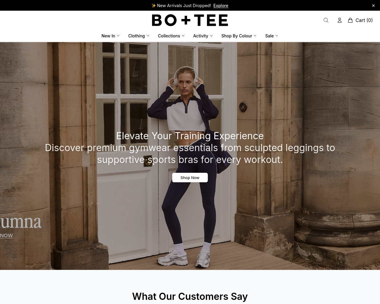 Screenshot of boandteehq.shop