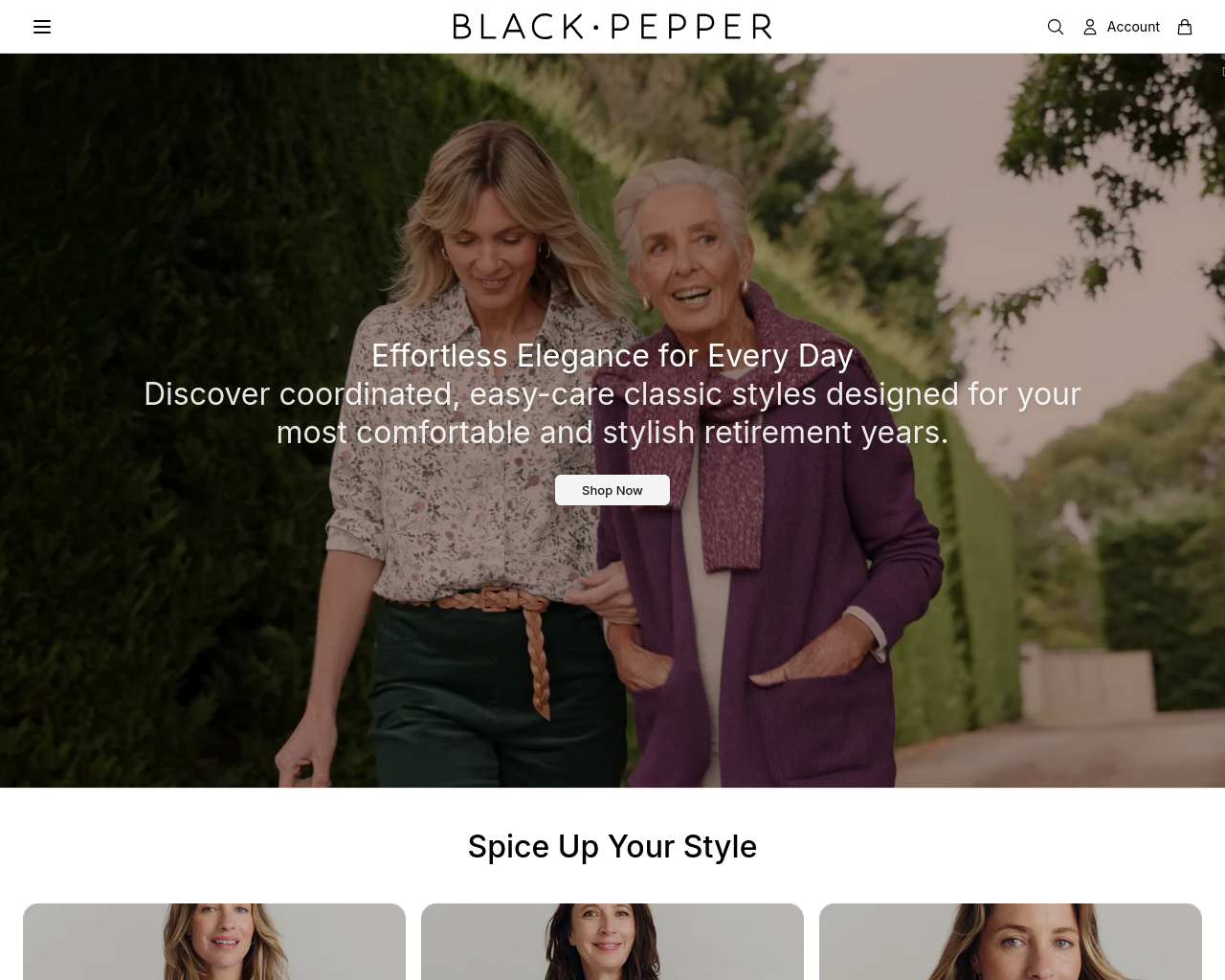 blackpepperstyle.shop 的截图