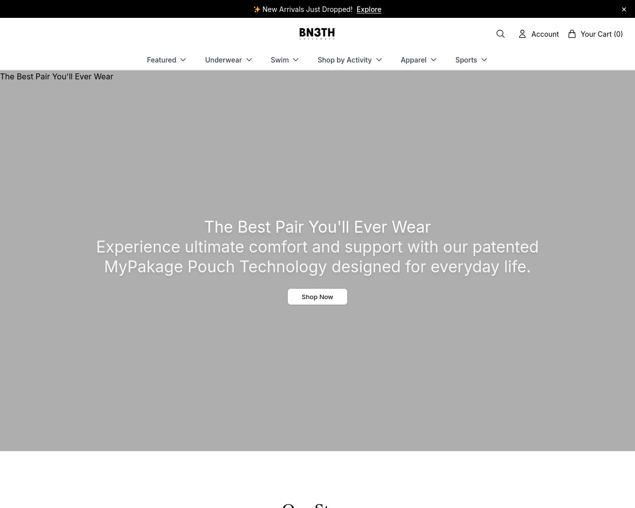 Screenshot of bn3thonline.shop