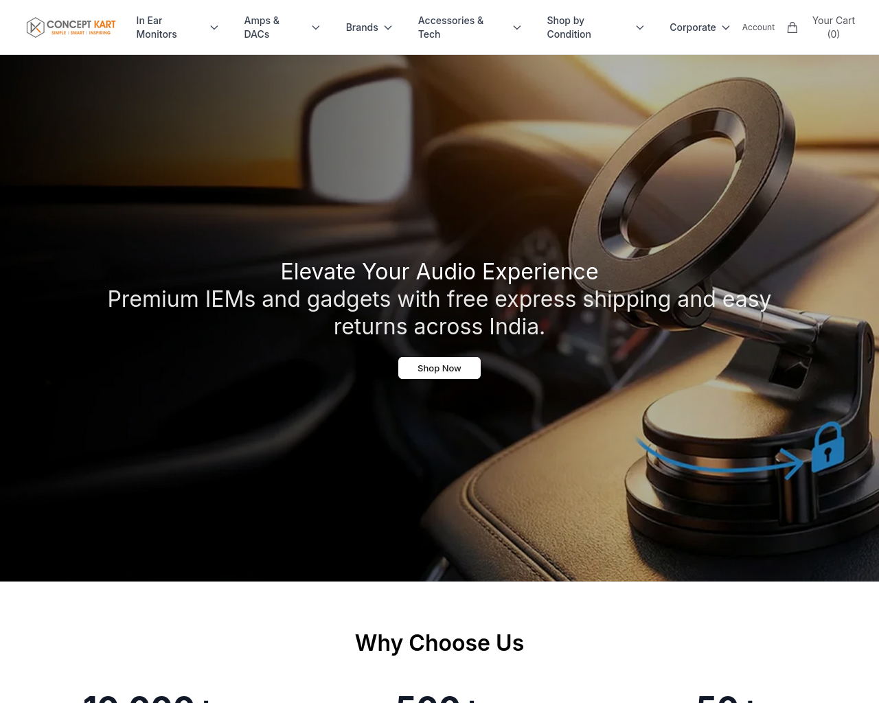 Screenshot of boltbound.shop