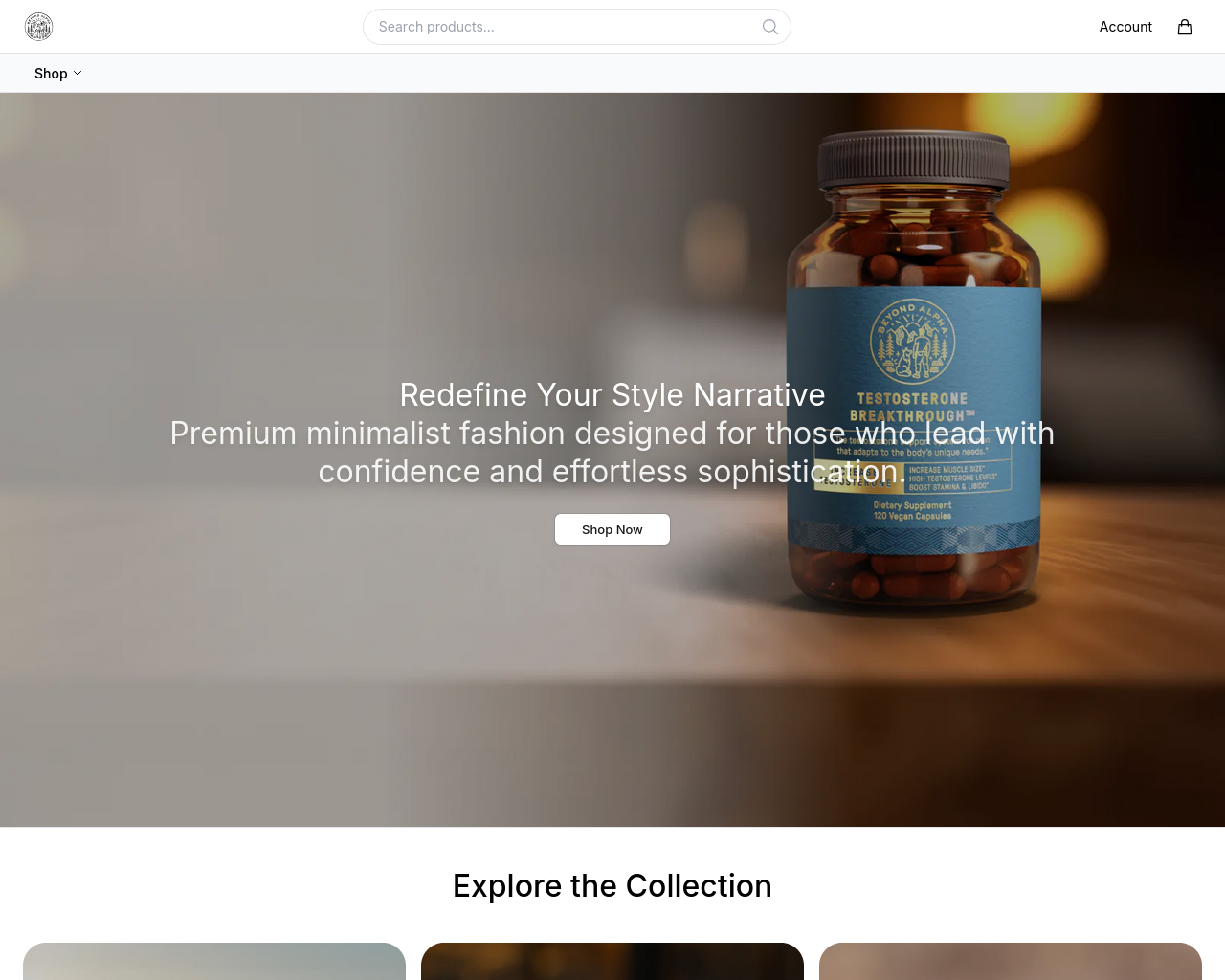 Screenshot of bndwear.shop