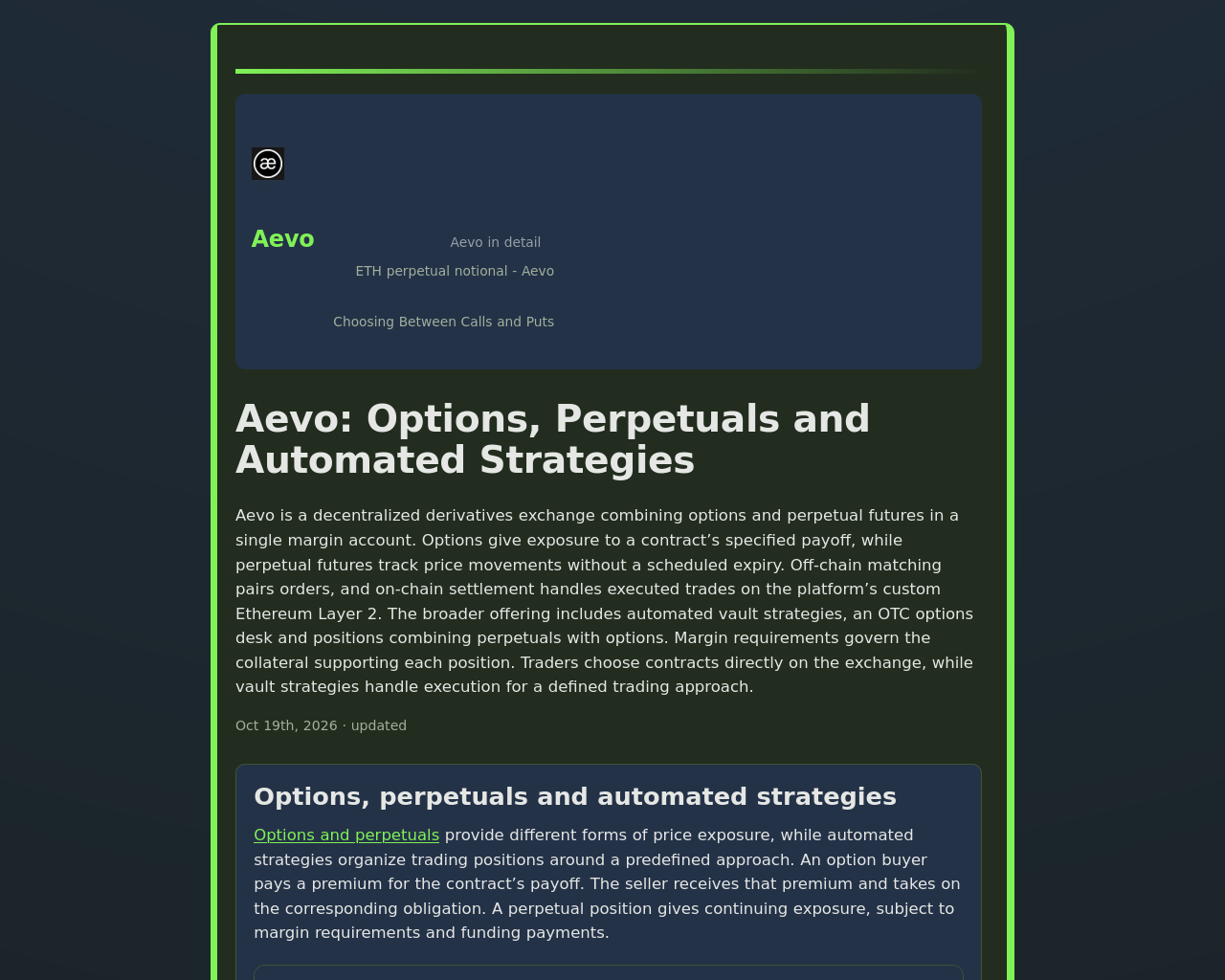 Screenshot of aeov.run