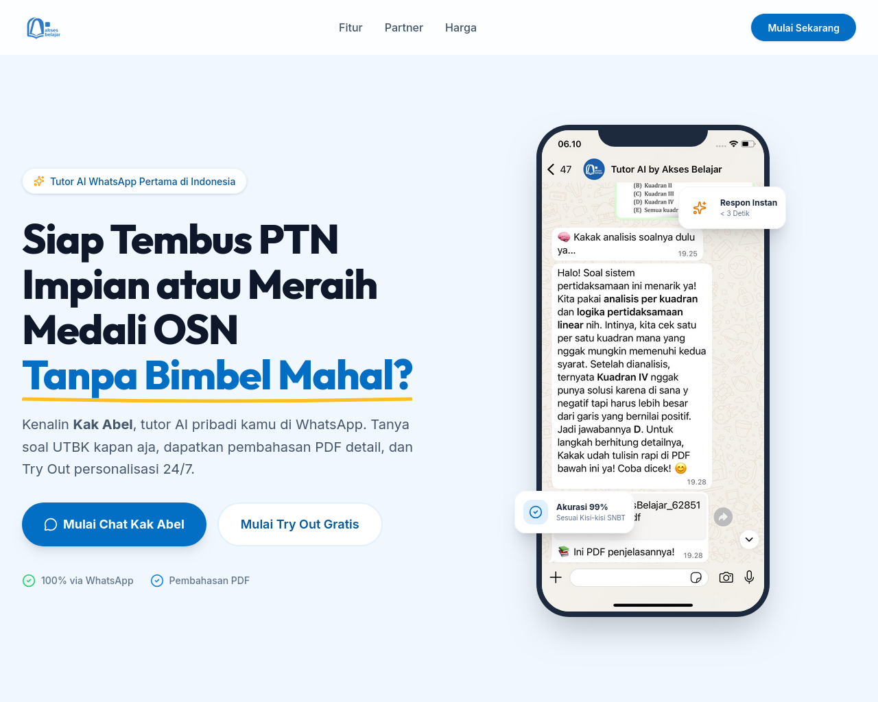 Screenshot von aksesbelajar.com