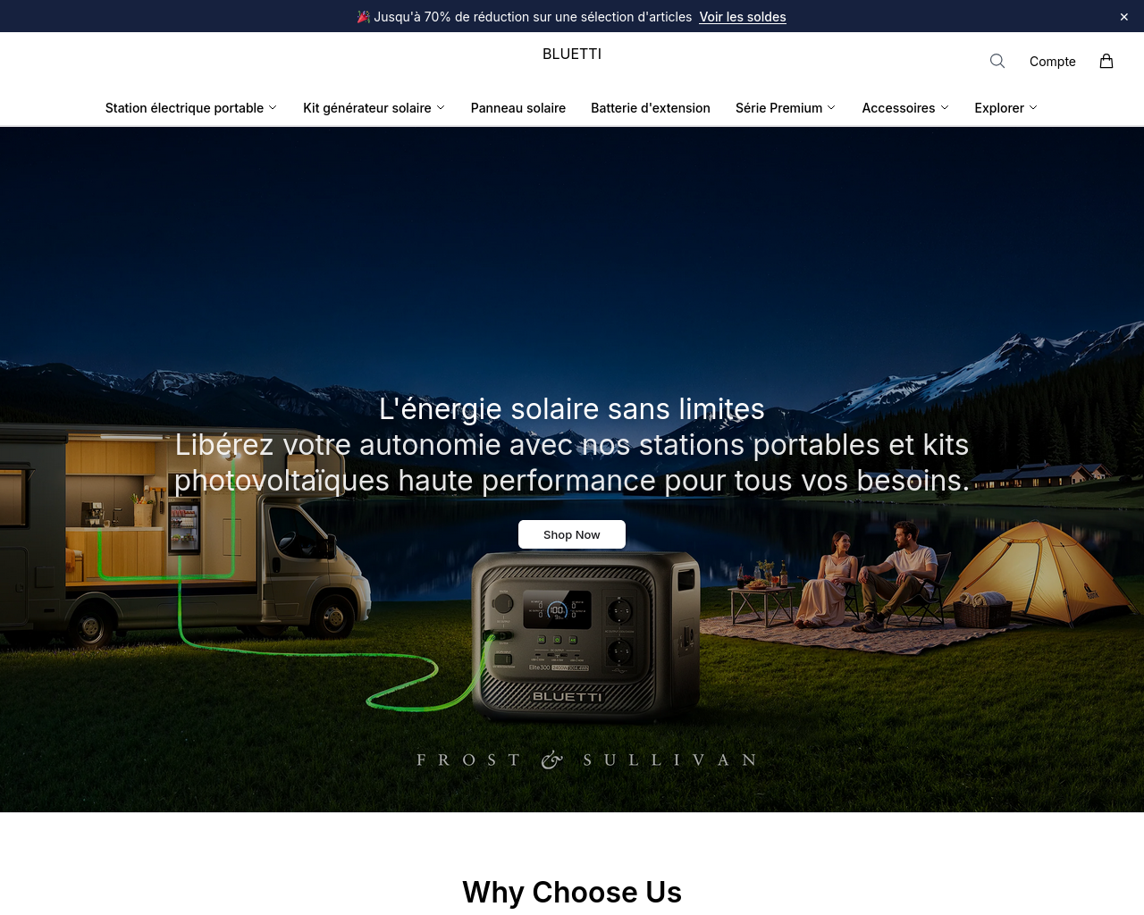 Screenshot of bluettidirect.shop