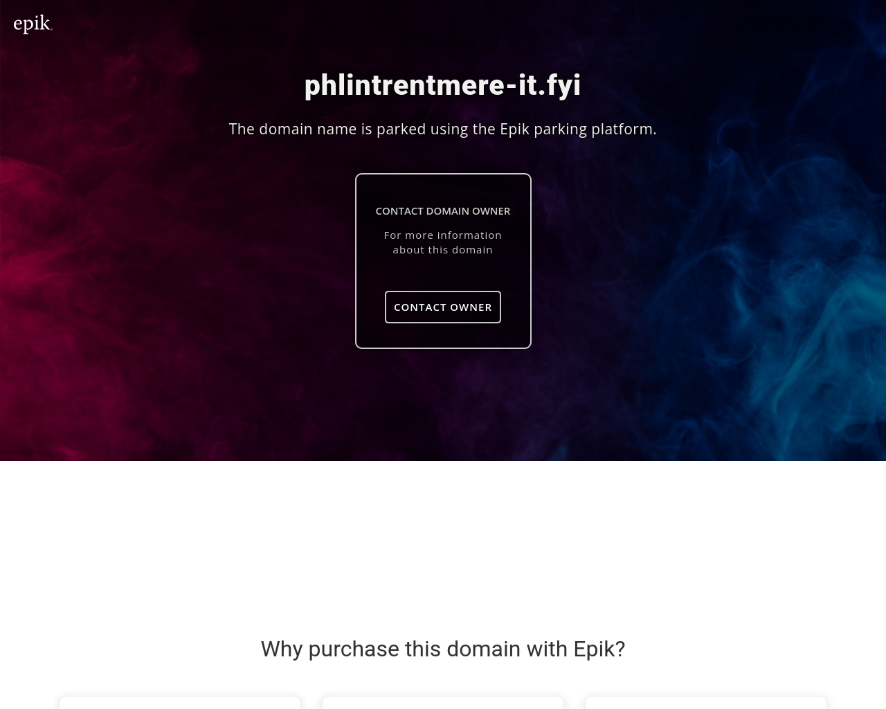Screenshot of phlintrentmere-it.fyi