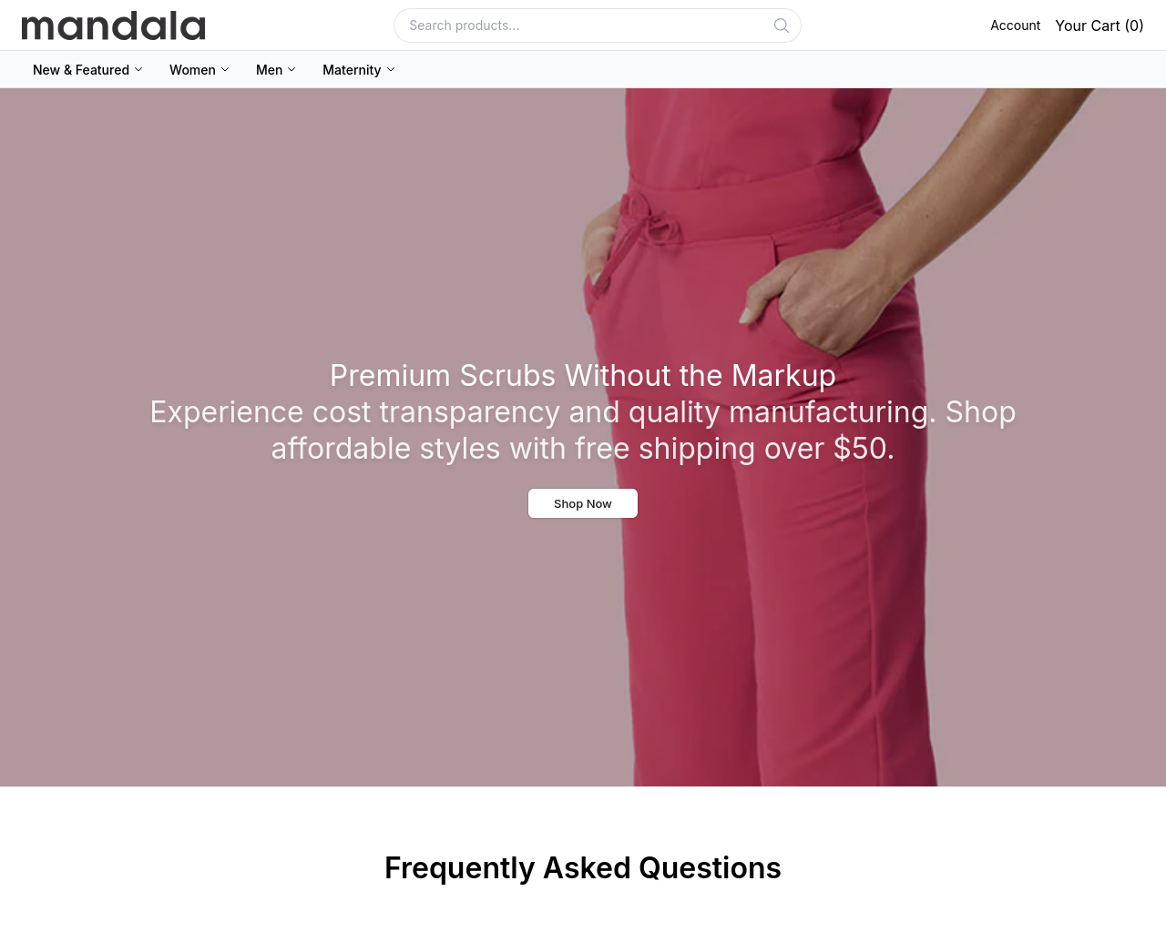 Screenshot of boldseam.shop