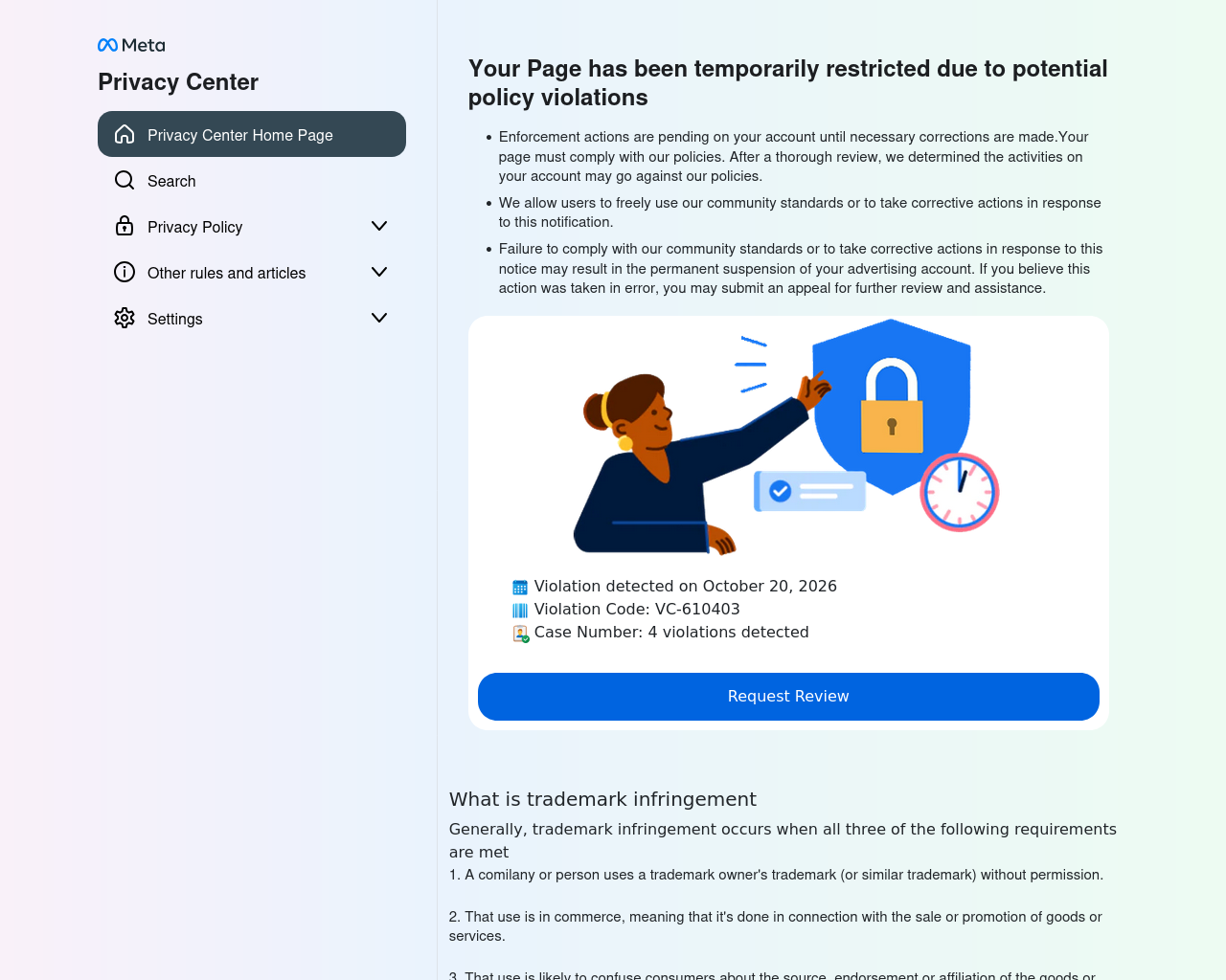 Screenshot of appeal-case.about-help.com