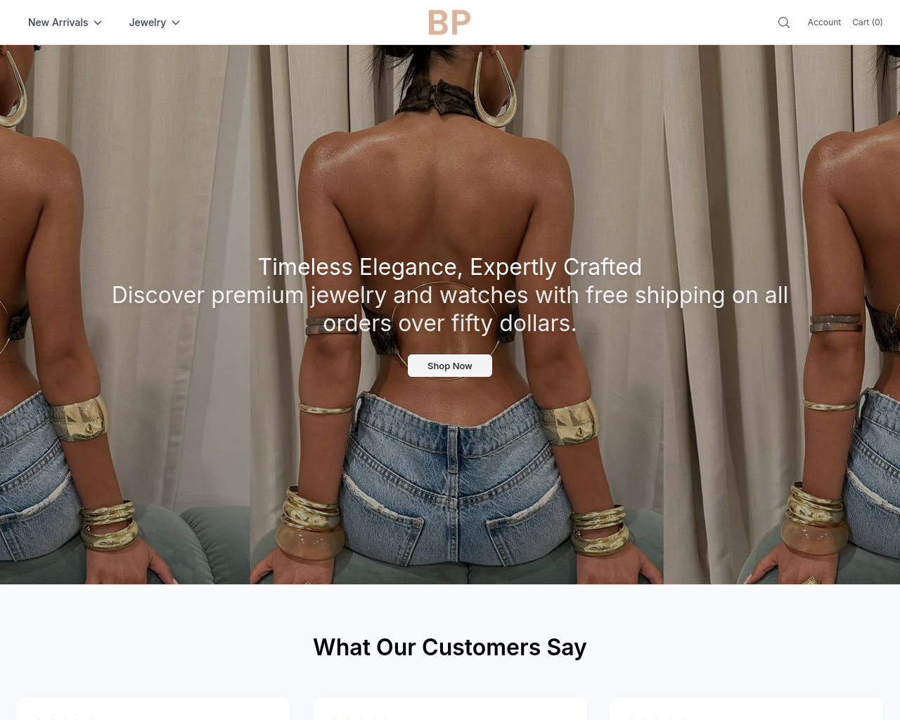 Screenshot of bernapecicollection.shop