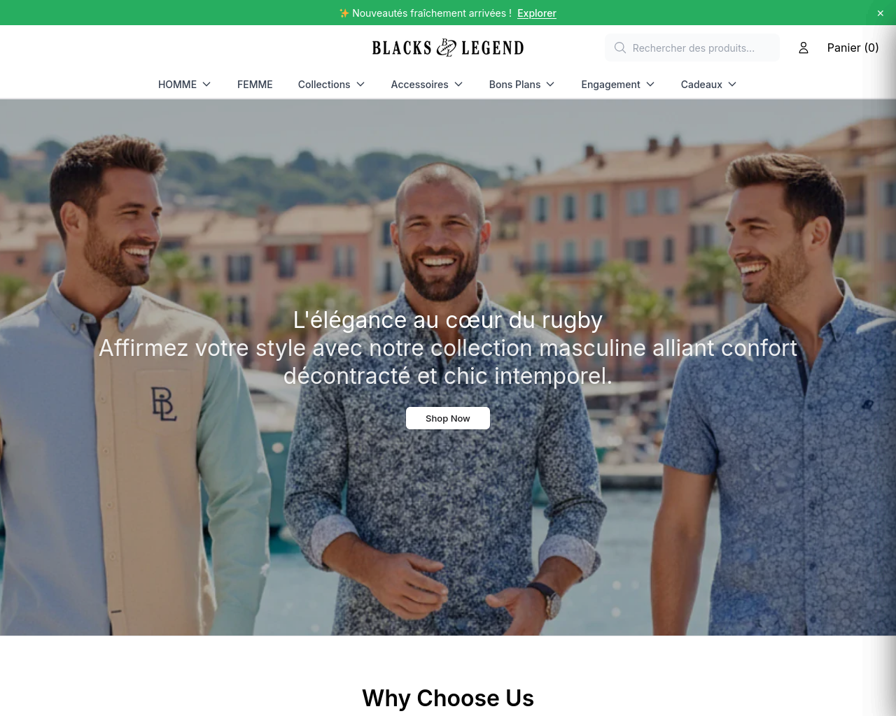 Screenshot of blackslegendshop.shop