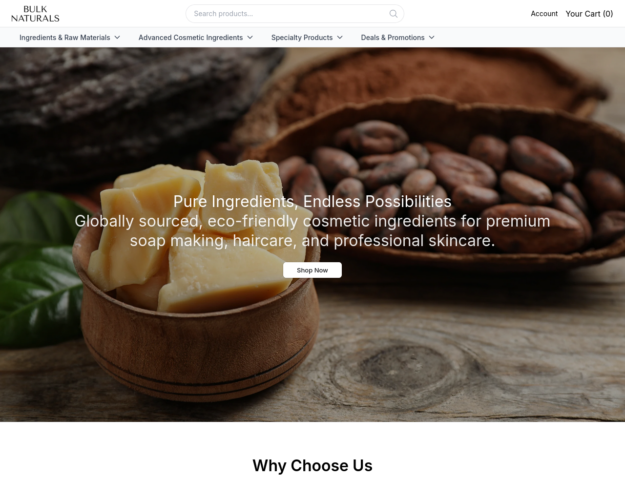 Screenshot of bnwholesale.shop