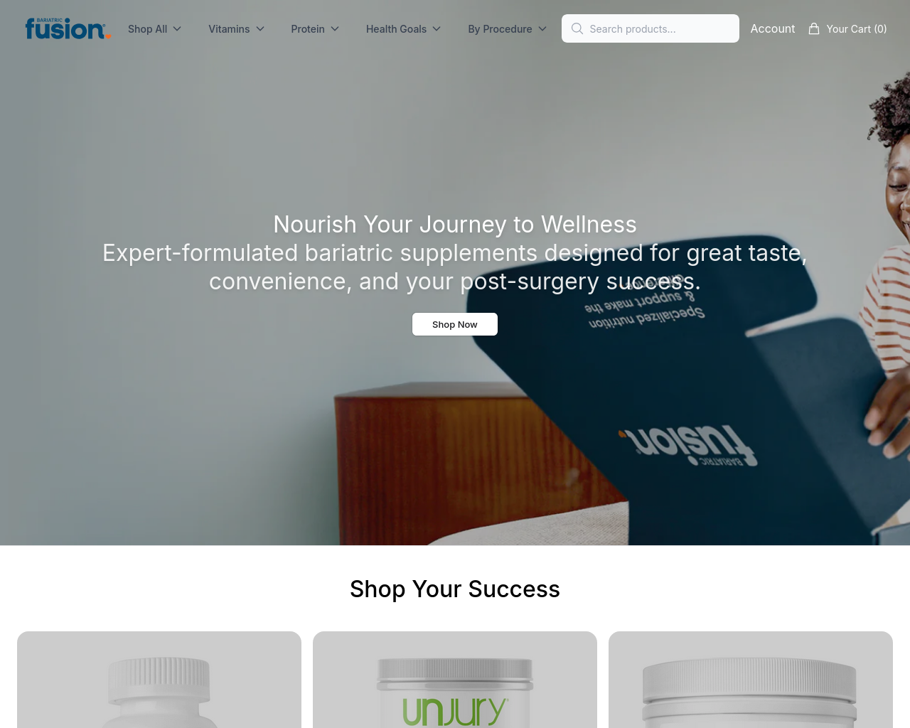 Screenshot of bariatricfusiondirect.shop