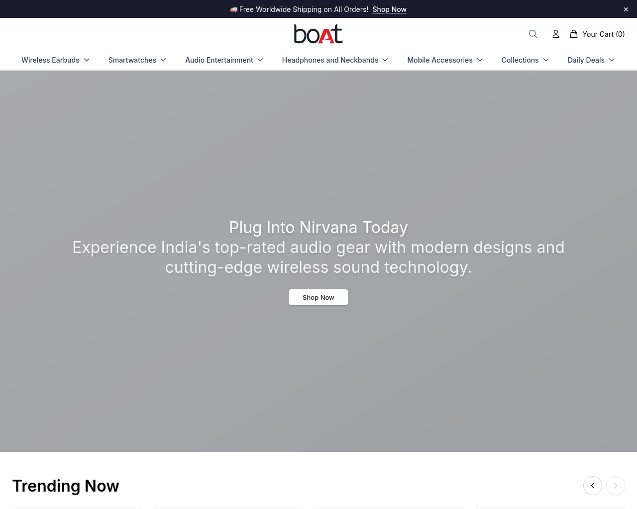 Screenshot of boatstore.shop
