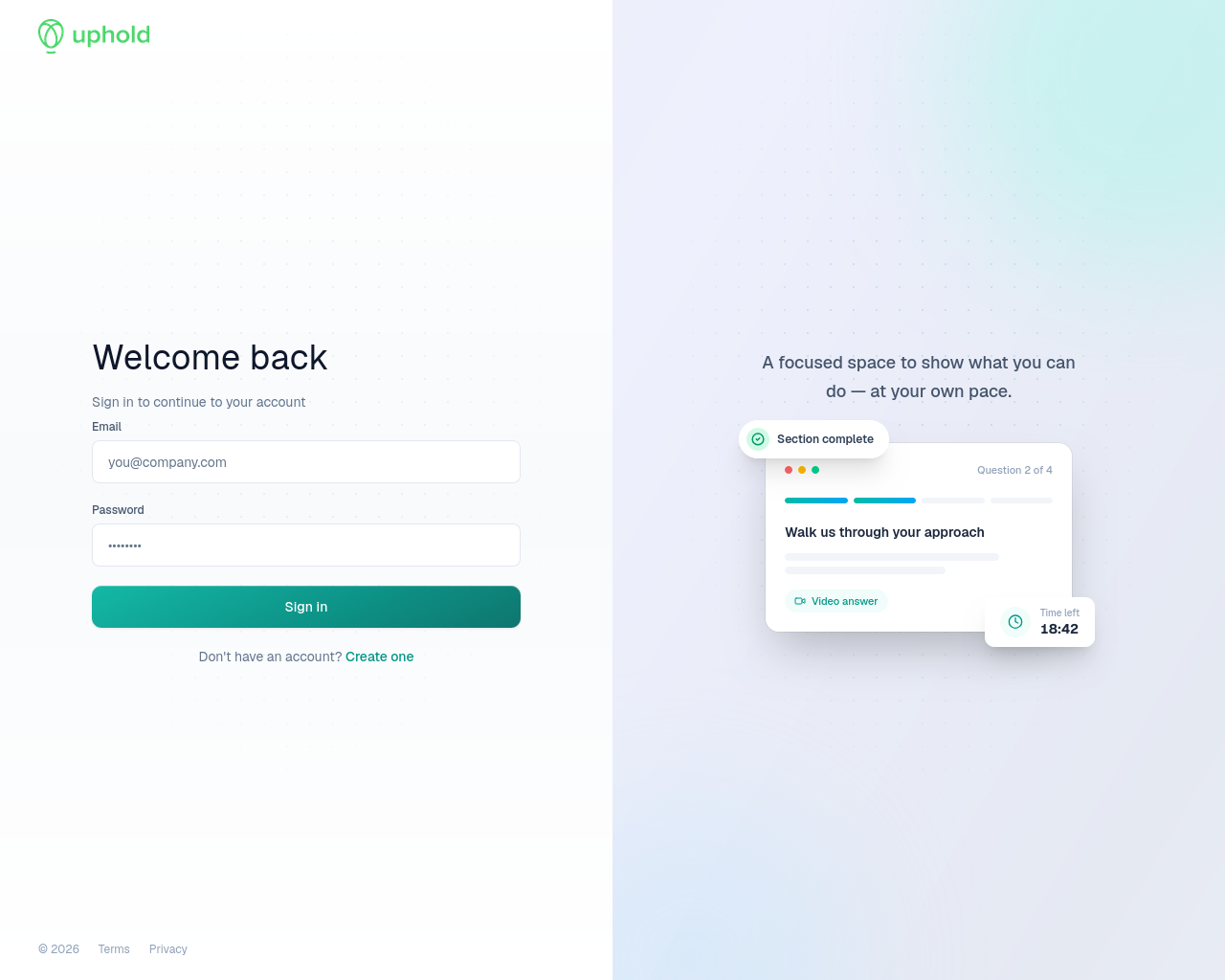 Снимок экрана uphold-bamboohr.com