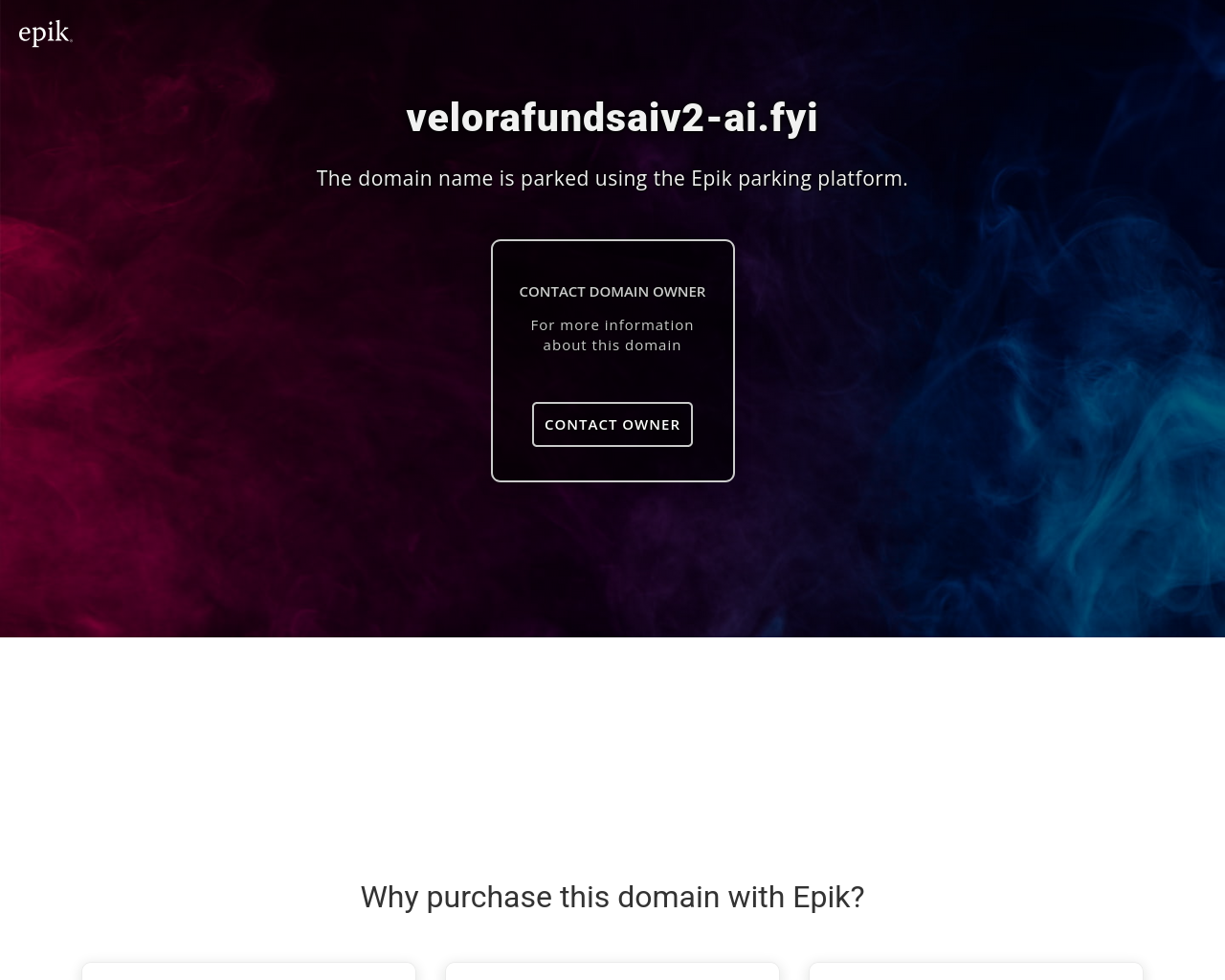 Screenshot of velorafundsaiv2-ai.fyi