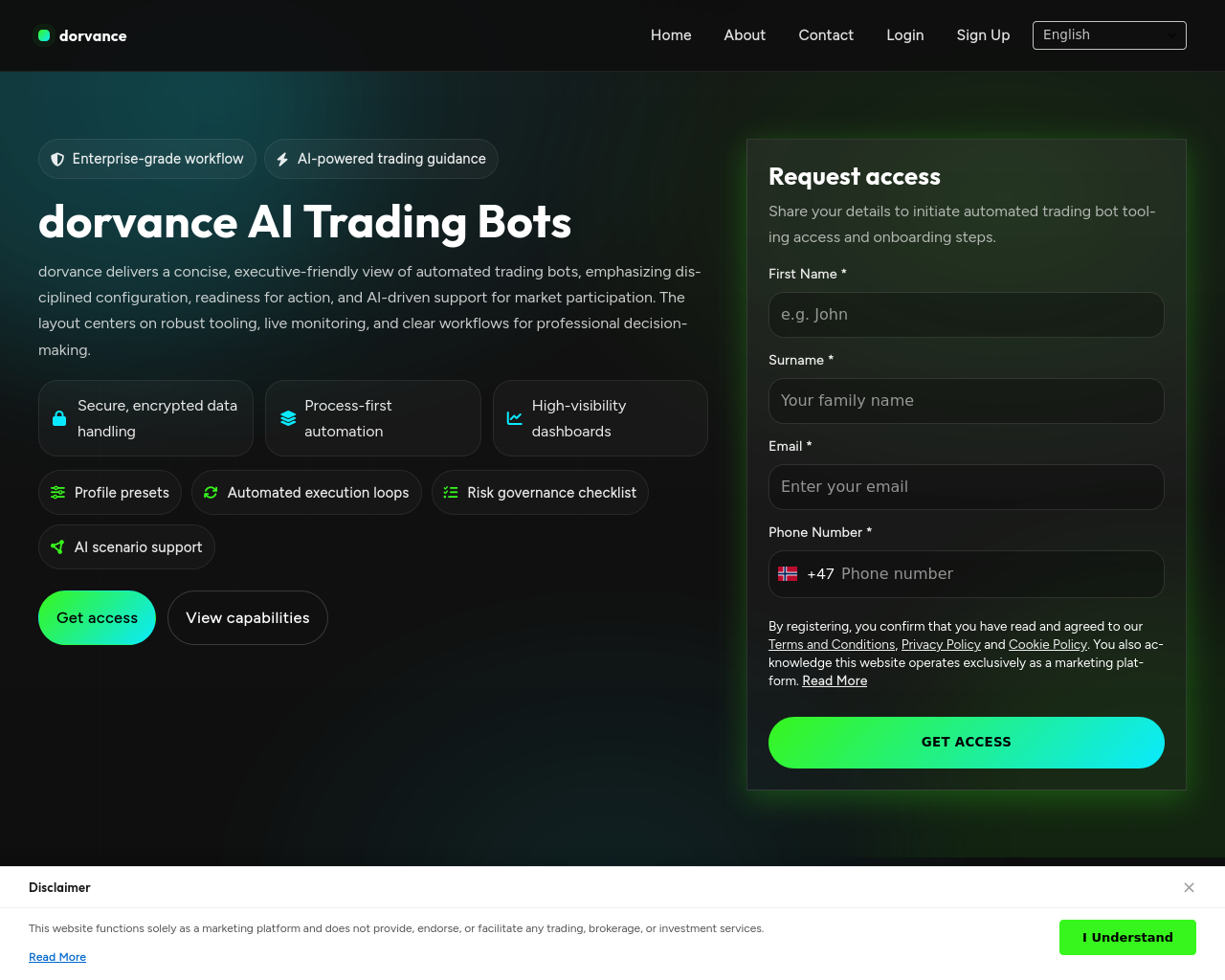 Screenshot of dorvance.shop