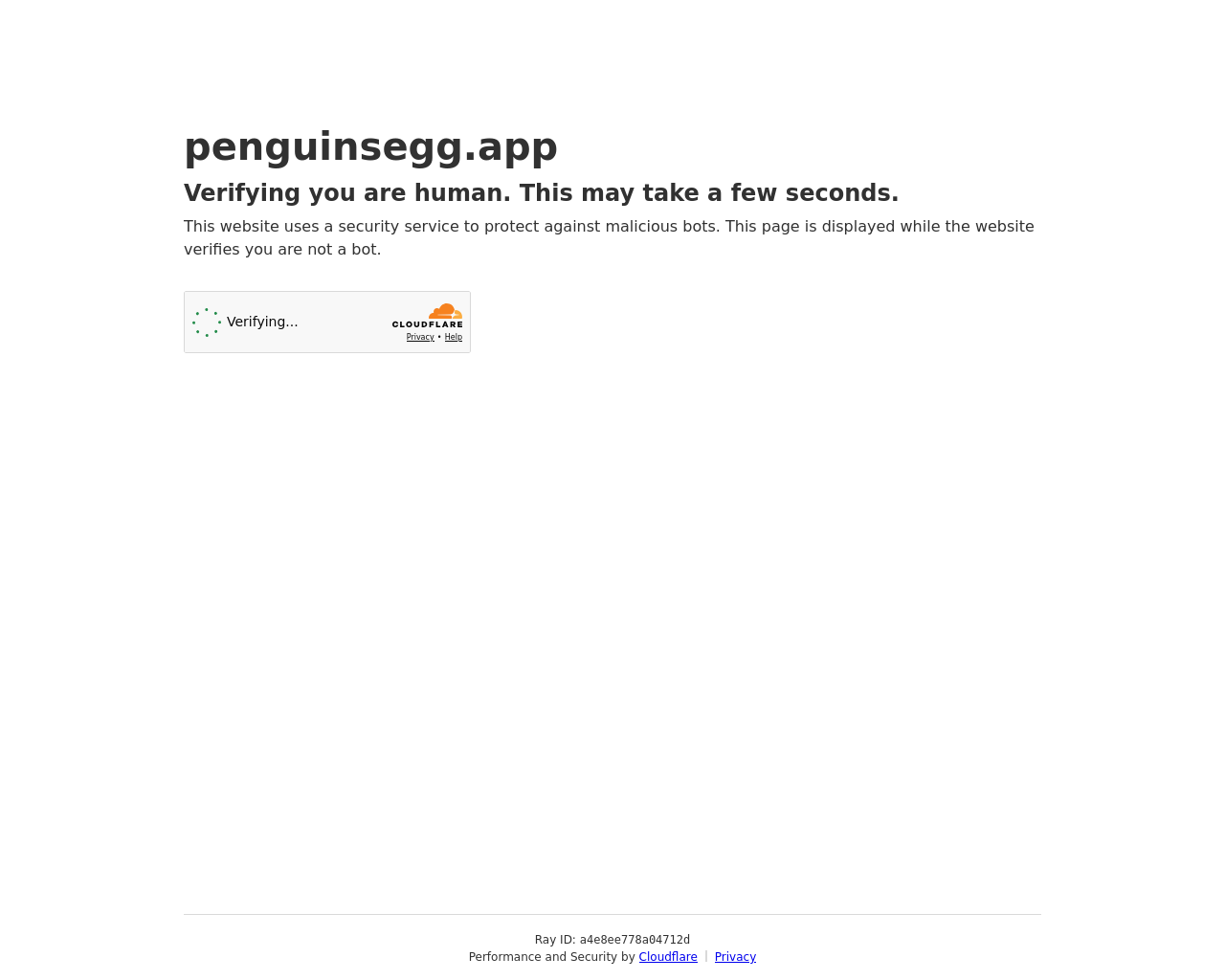 Screenshot of penguinsegg.app