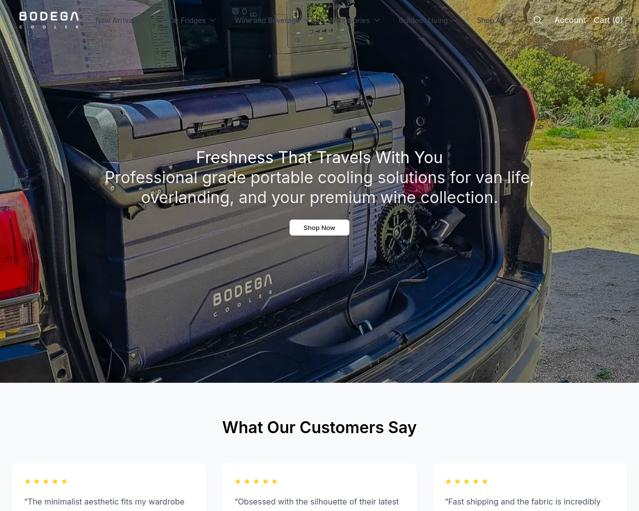 Screenshot of bodegacoolerhq.shop