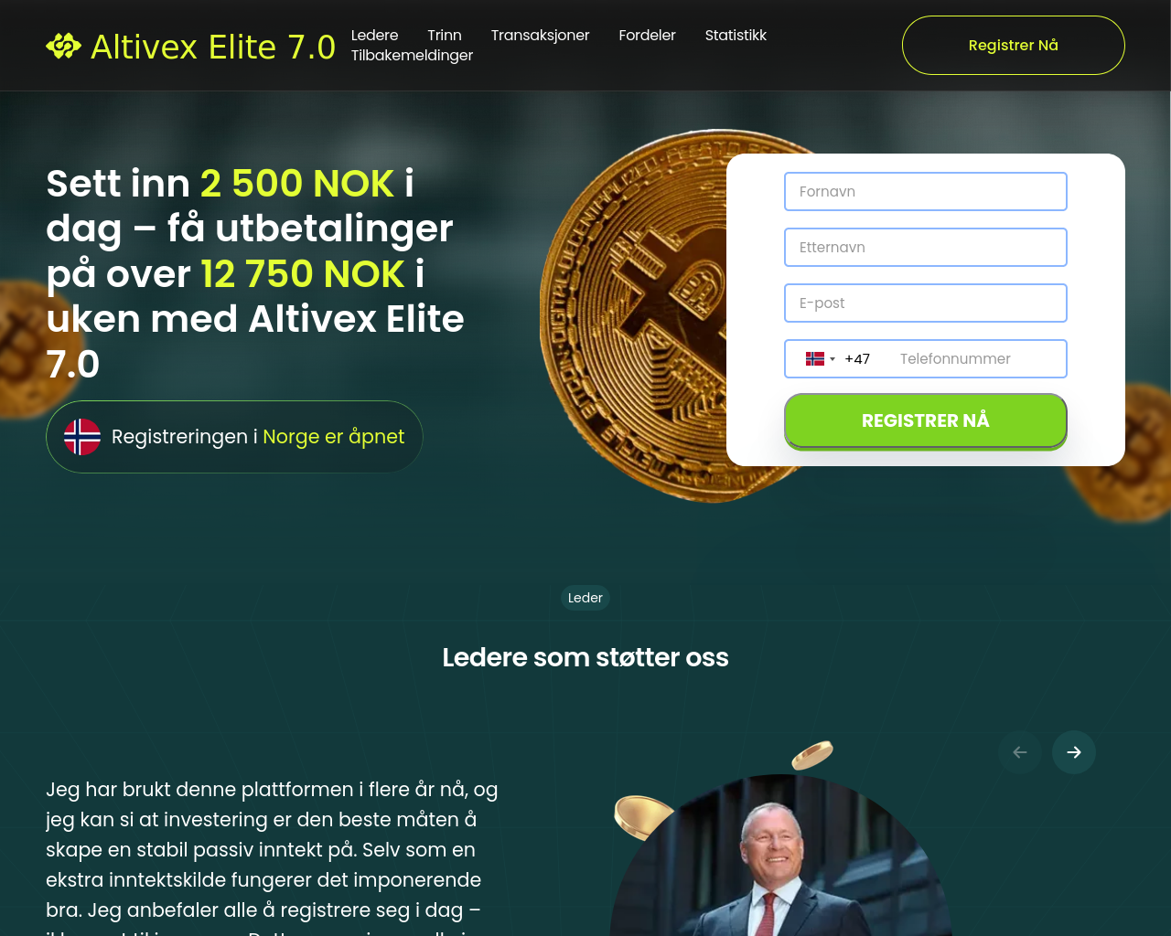 Screenshot of altivexelite70.com