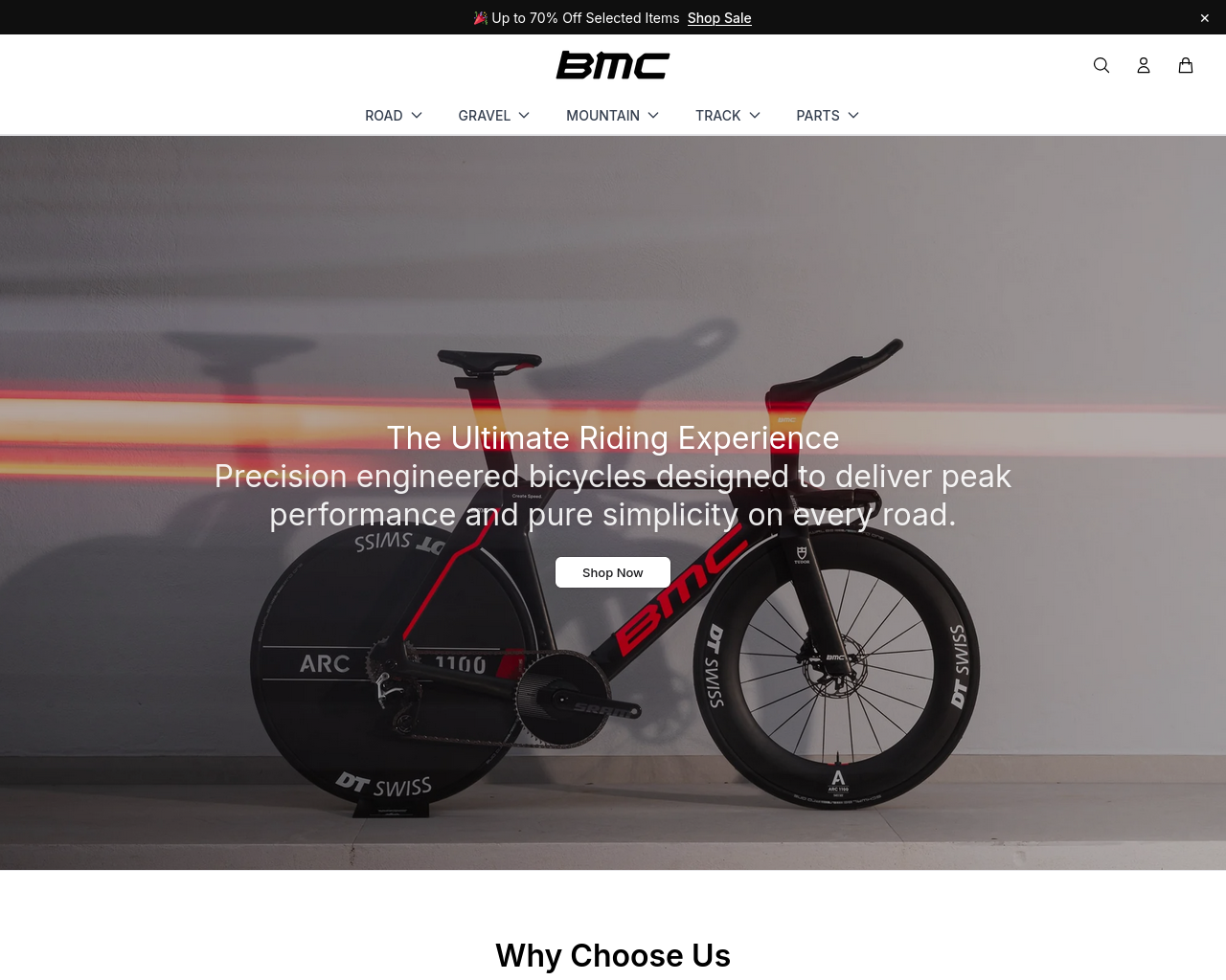 Снимок экрана bmcswitzerland.shop