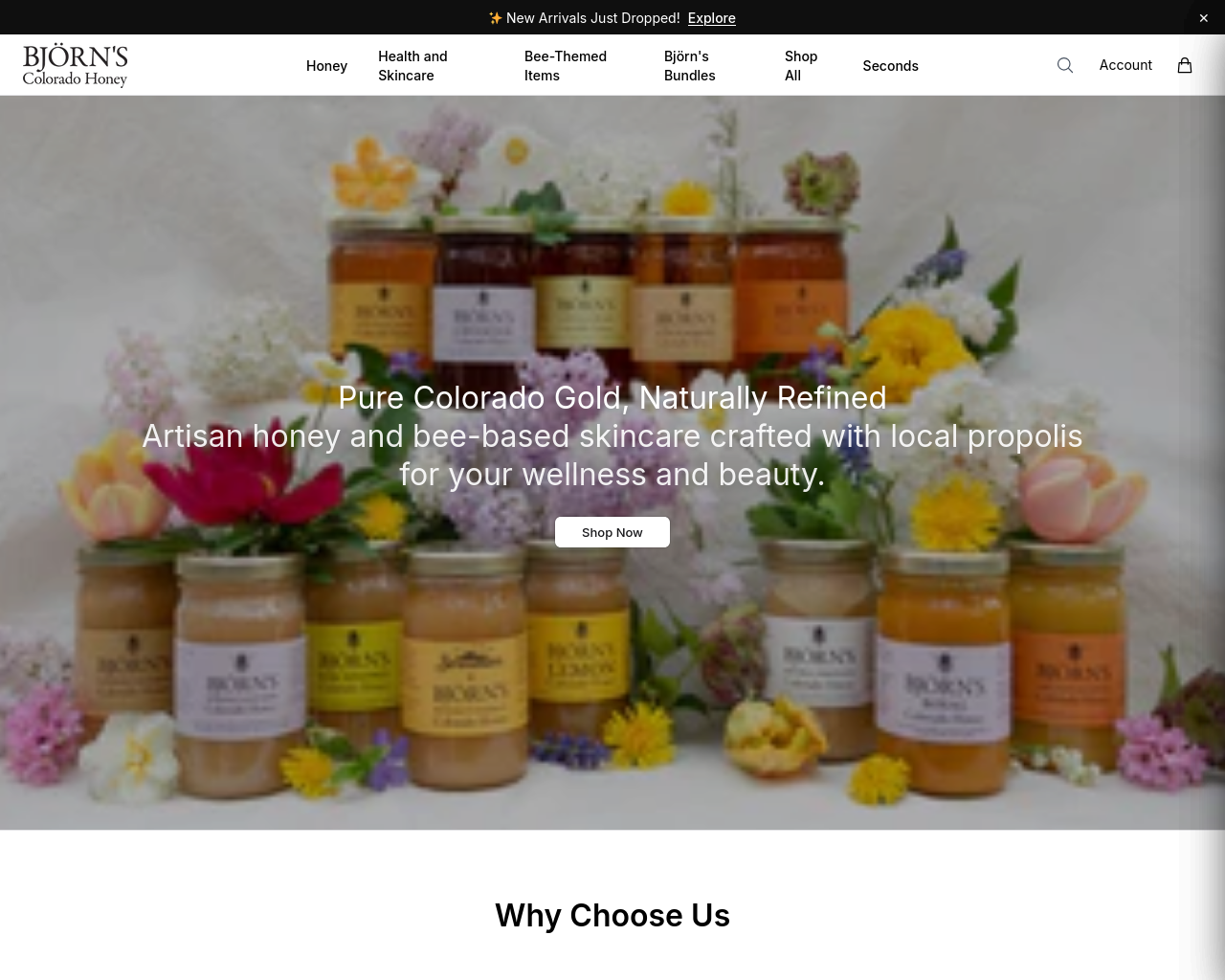 bjornscoloradohoney.shop ekran görüntüsü