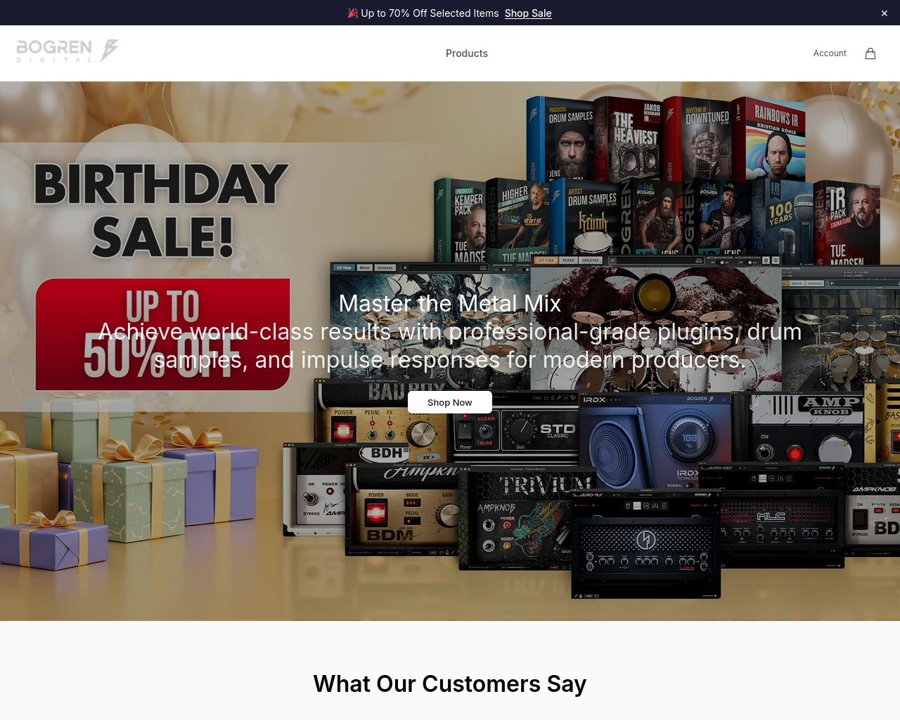 Screenshot of bogcircuit.shop
