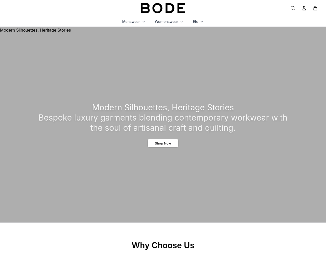 Screenshot of bodecollection.shop
