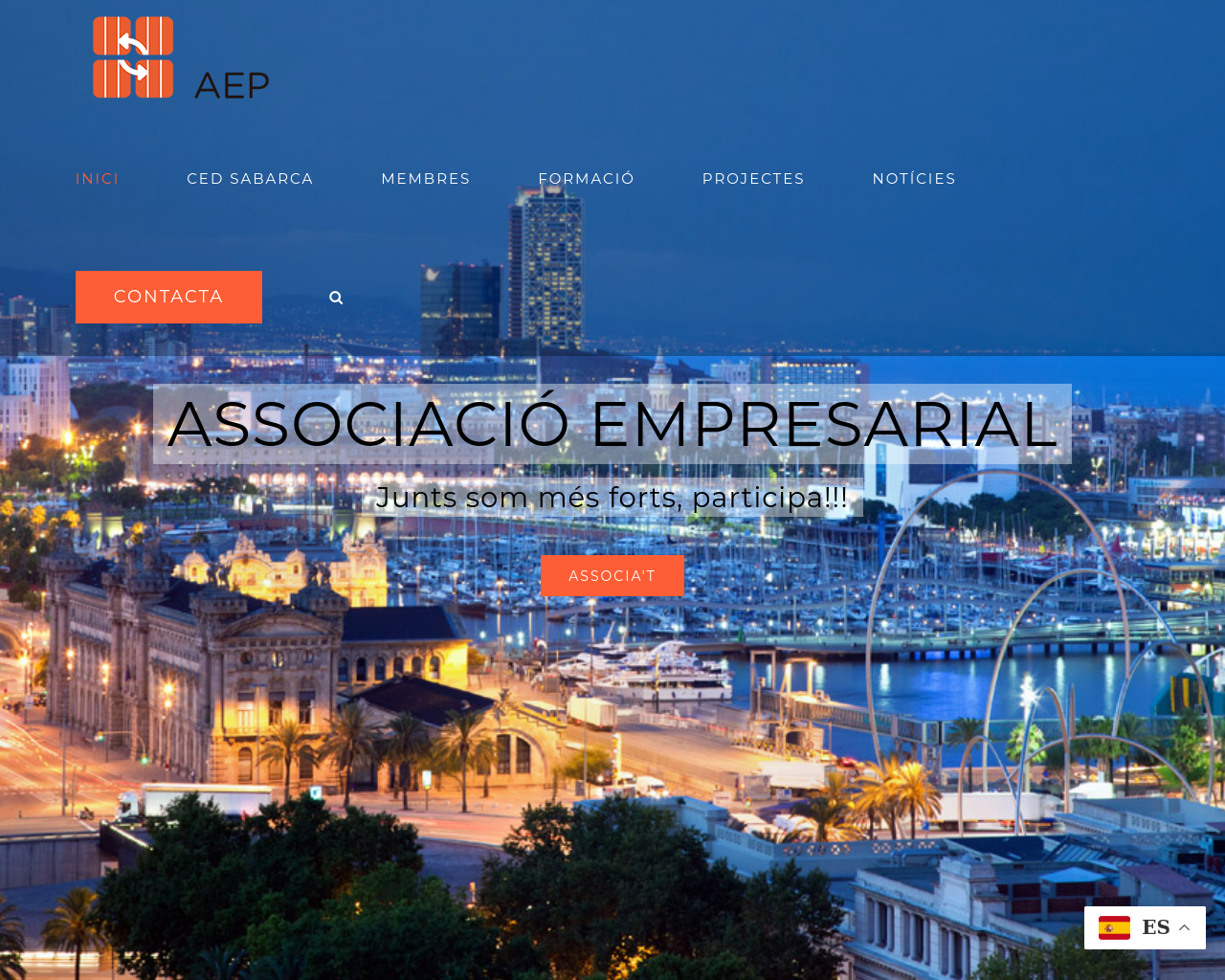 Screenshot of aepedrosa.com