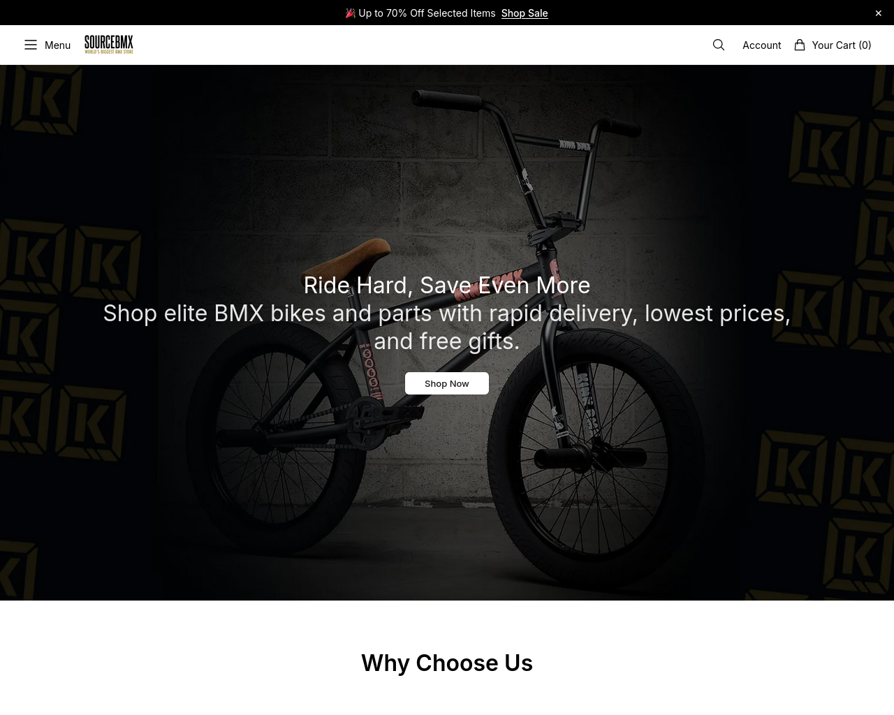 Screenshot of bmxsourcehub.shop