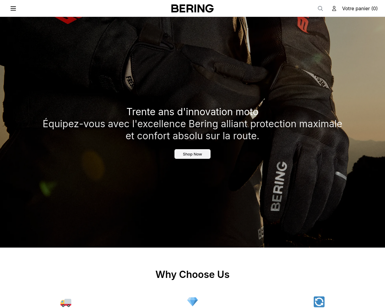 لقطة شاشة لـ beringglobal.shop