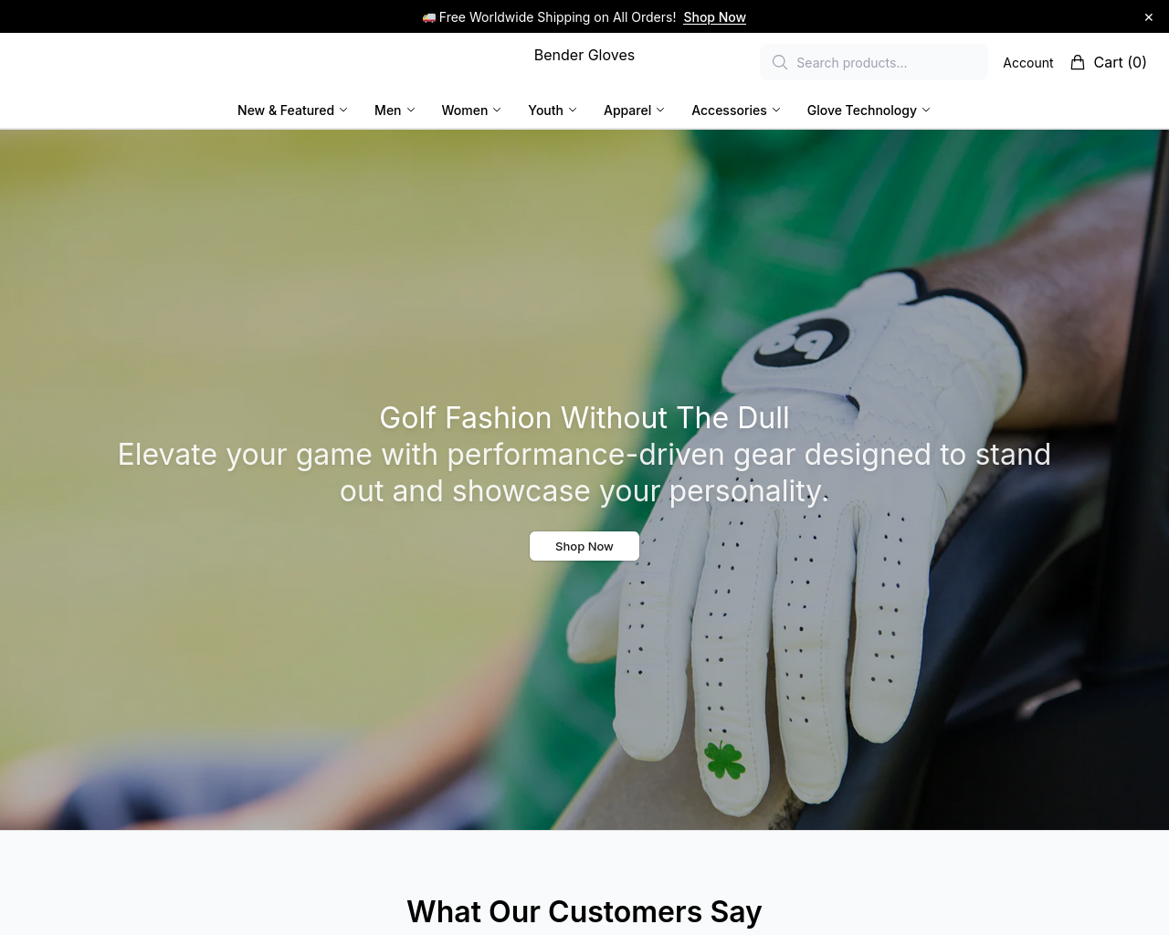 Screenshot of bndrsports.shop
