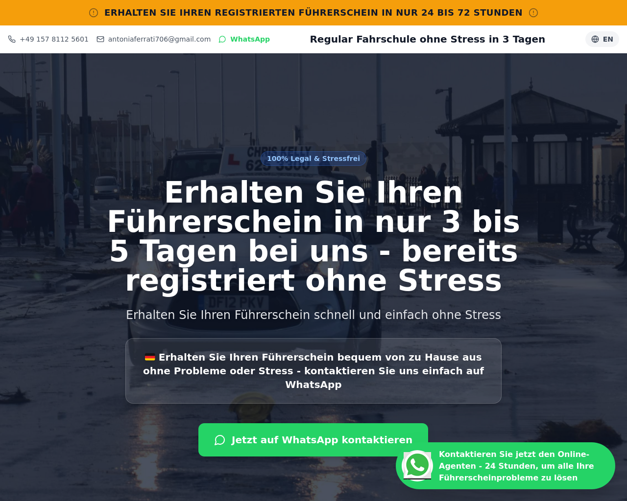 Screenshot of jetztlegalschnell.de