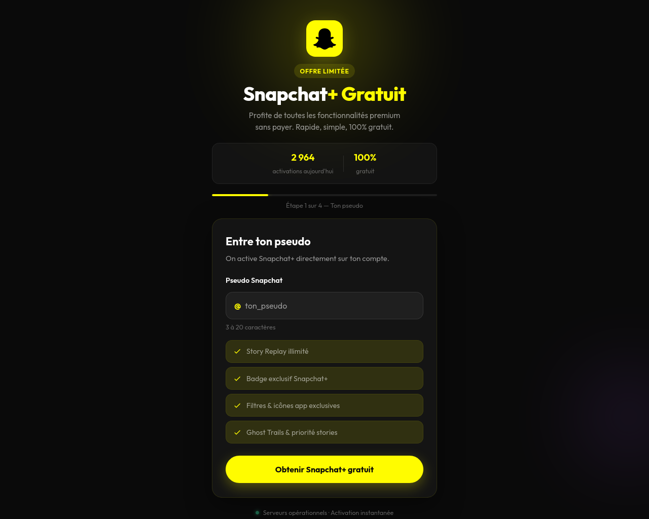 snapplus.live のスクリーンショット