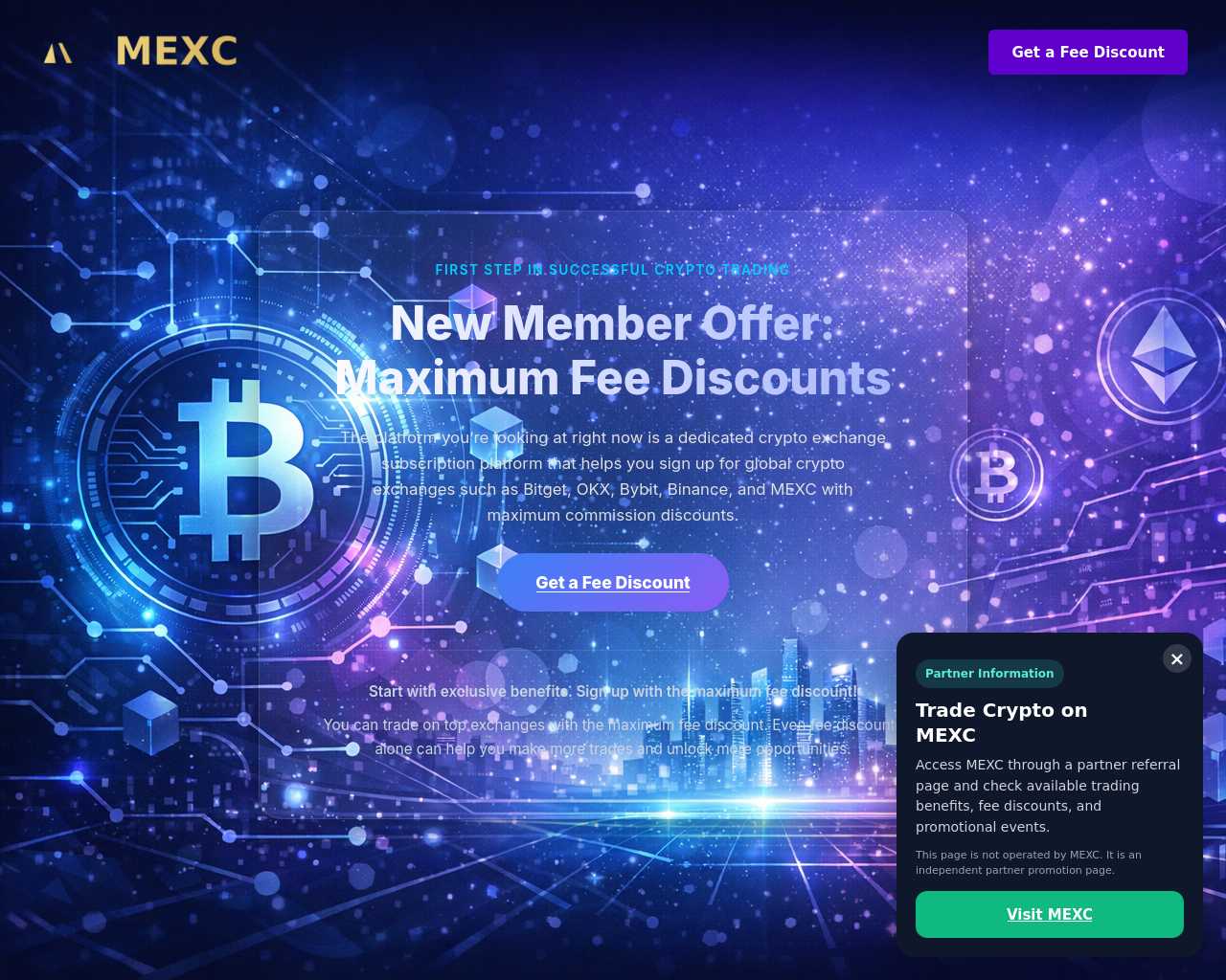 mexc-partner.com का स्क्रीनशॉट