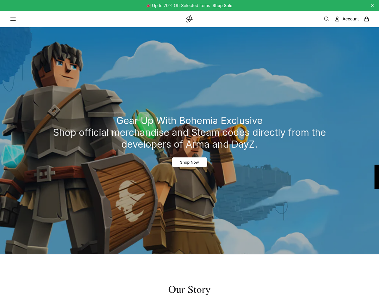 Screenshot of bohemiainteractivehub.shop