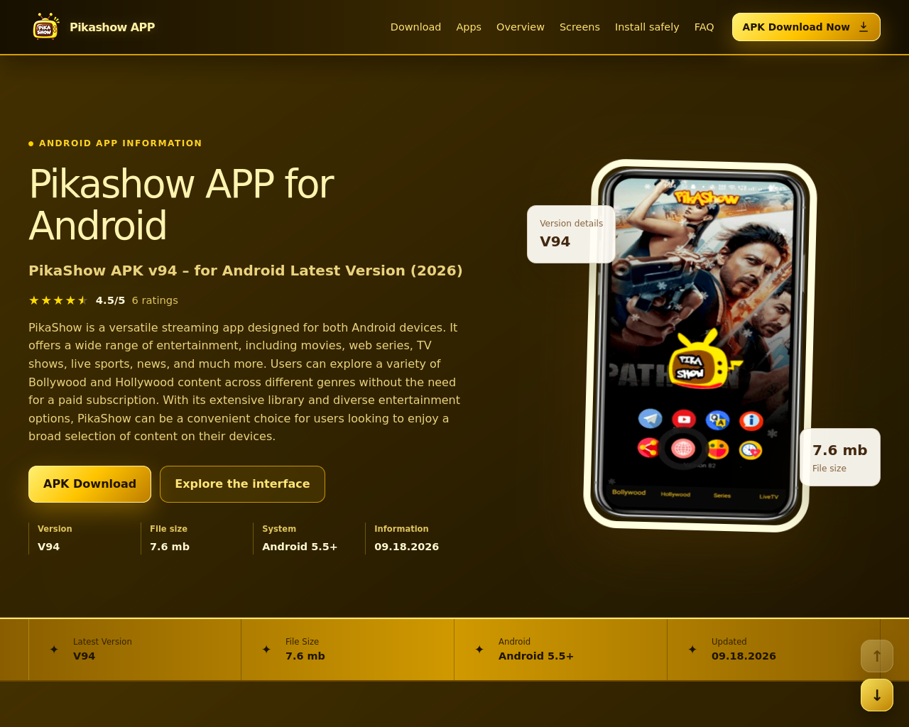 Tangkapan layar pika.show
