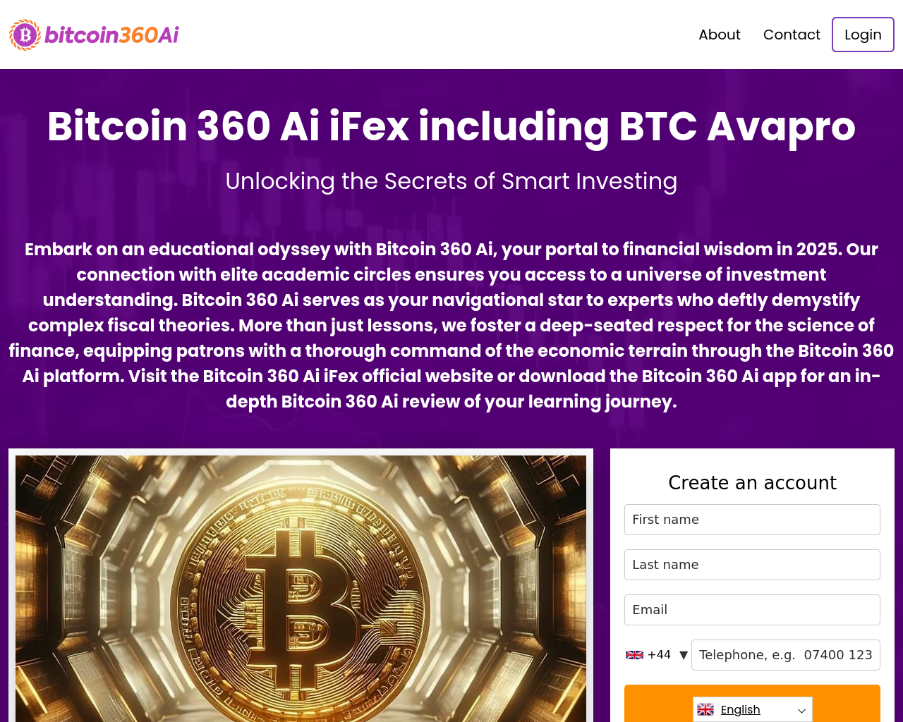 Screenshot von bitcoin360-ai.com