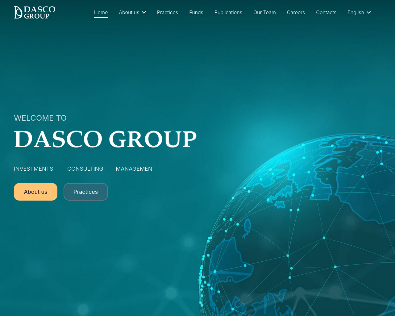 Screenshot of dasco.kz
