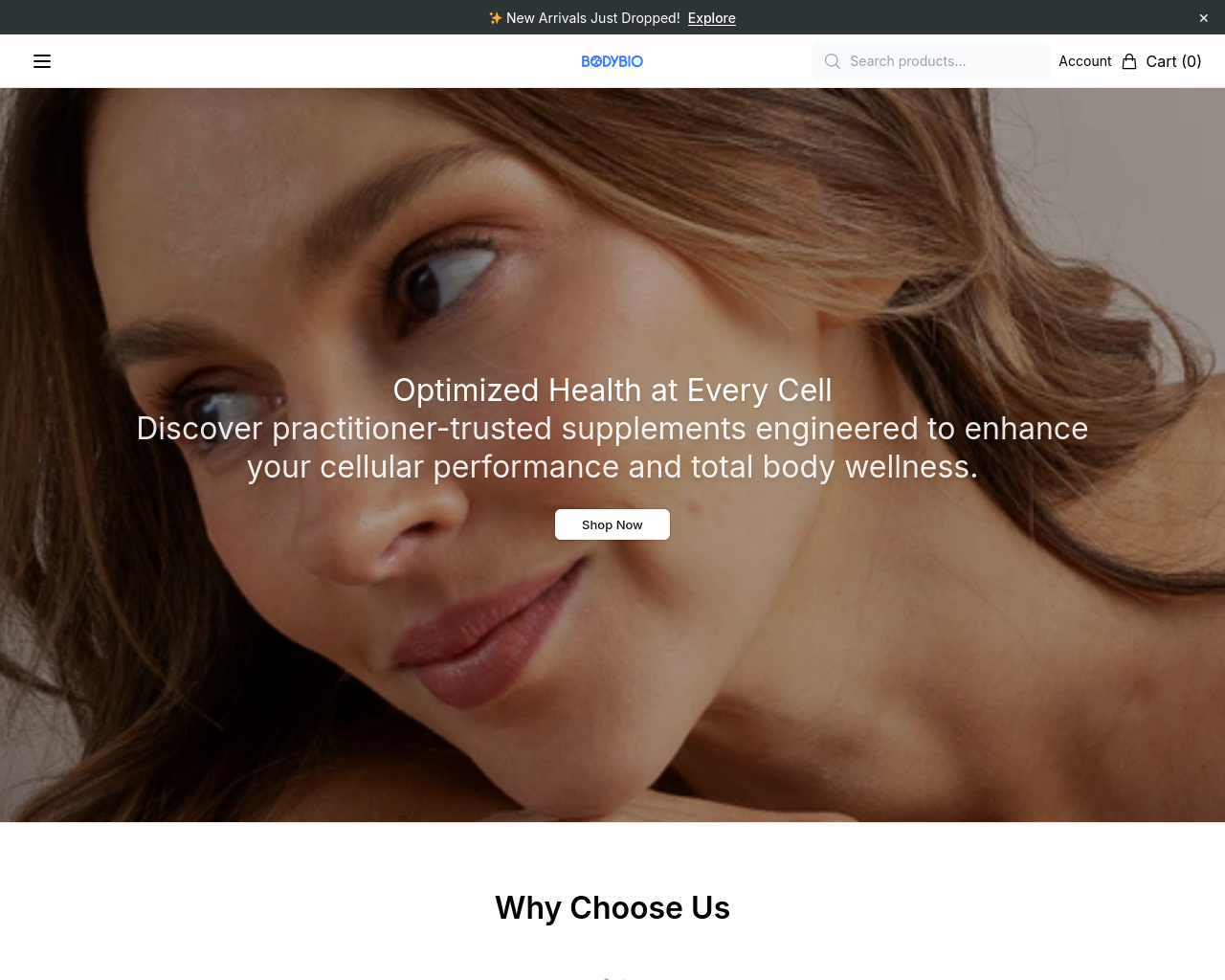 Screenshot of bodis.shop