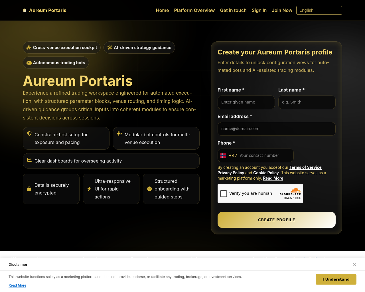 Screenshot of aureum-portaris-system.com
