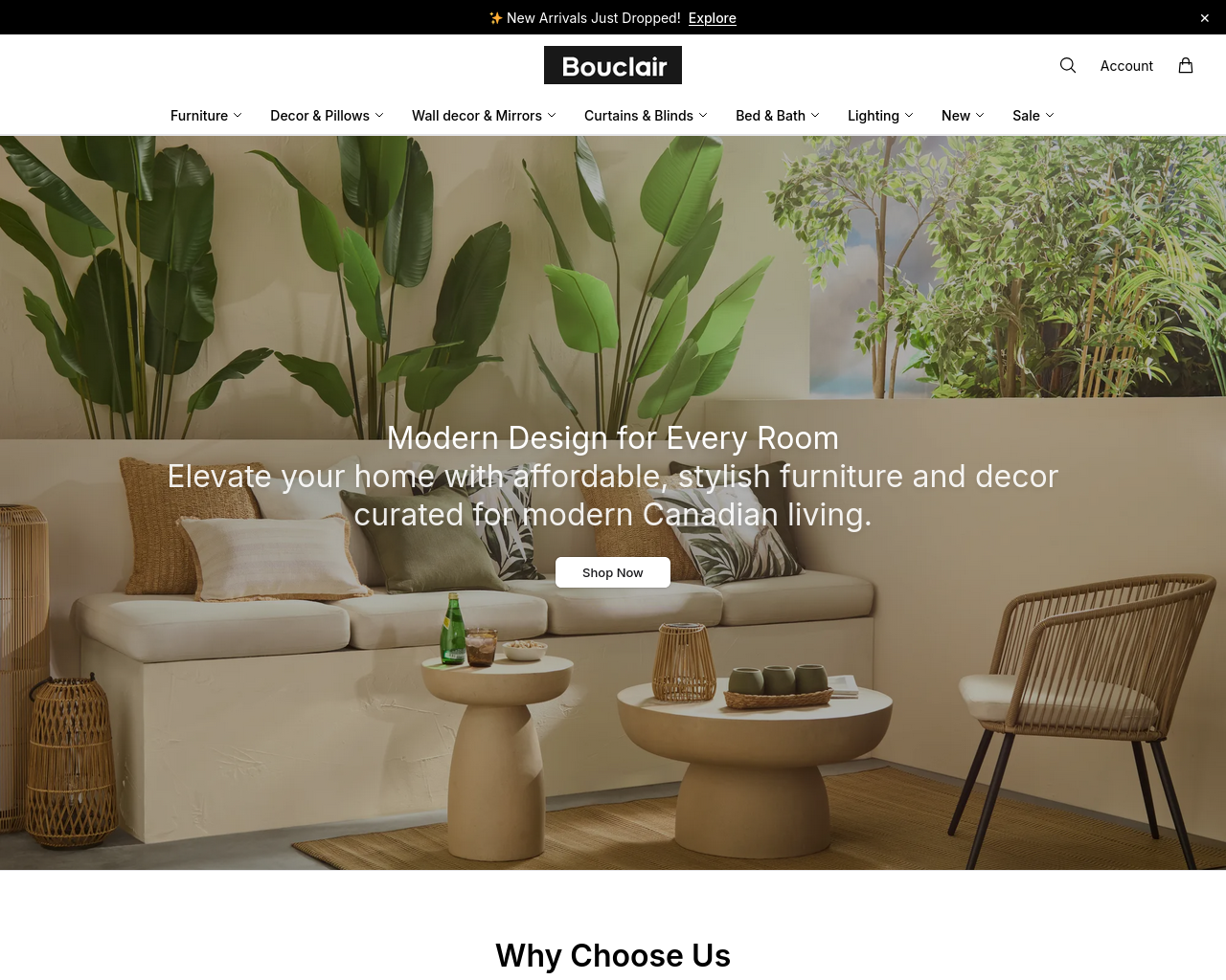 Screenshot of bocahome.shop