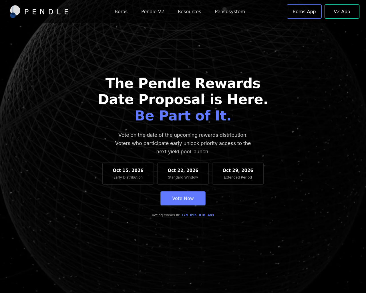 Screenshot of ecosystem-pendle.icu