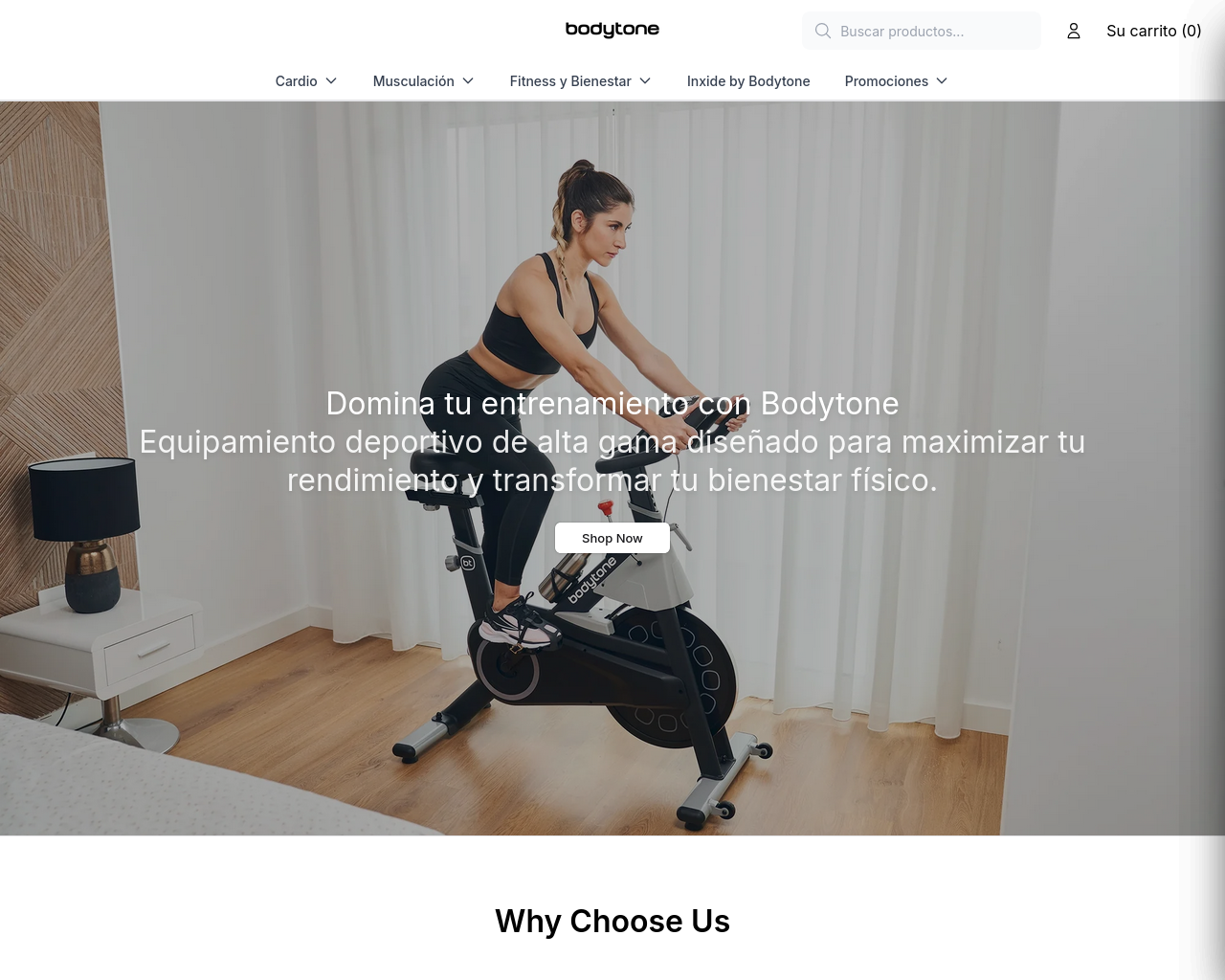 Screenshot of bodytonefitness.shop
