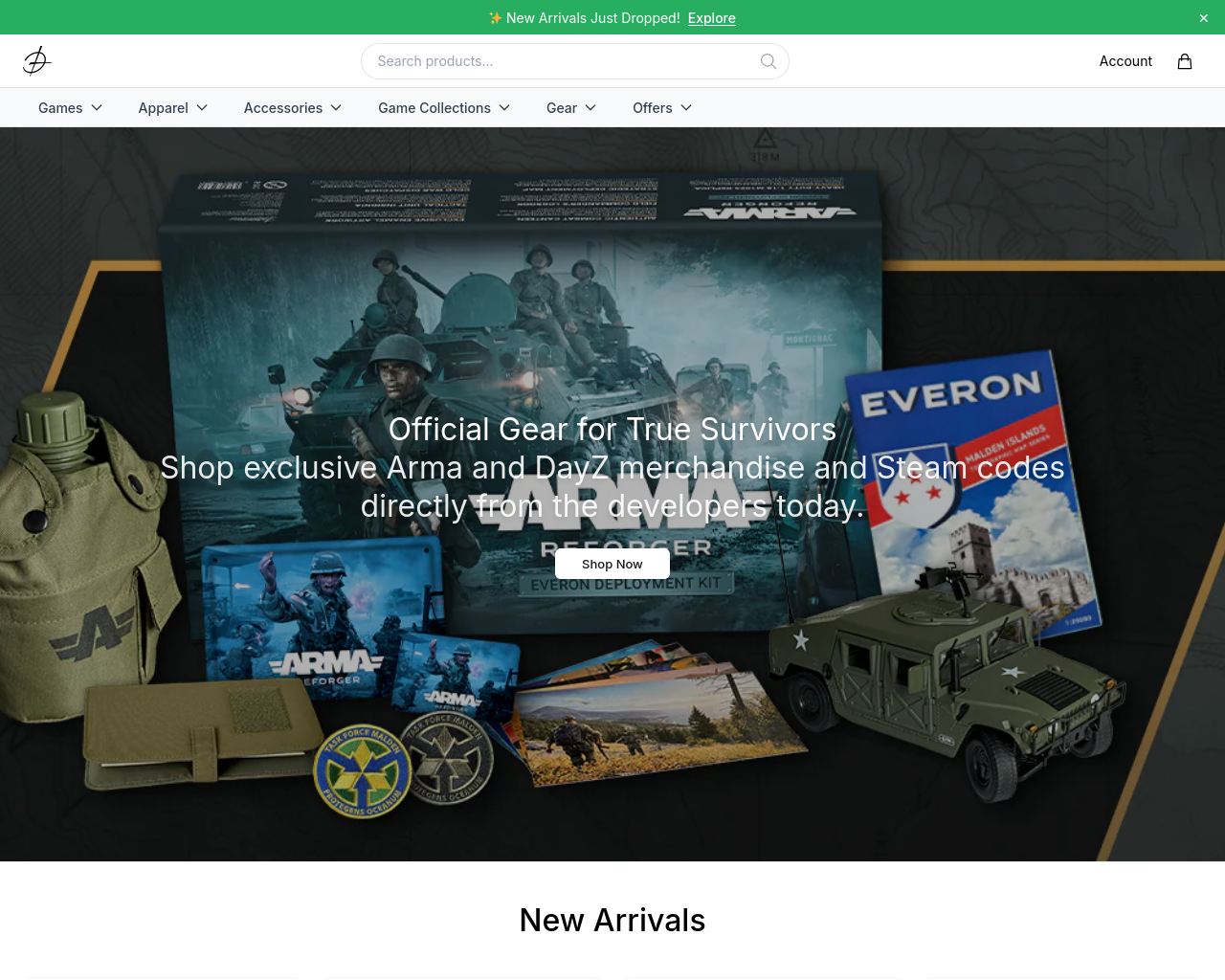 Screenshot of bohemiainteractiveworld.shop