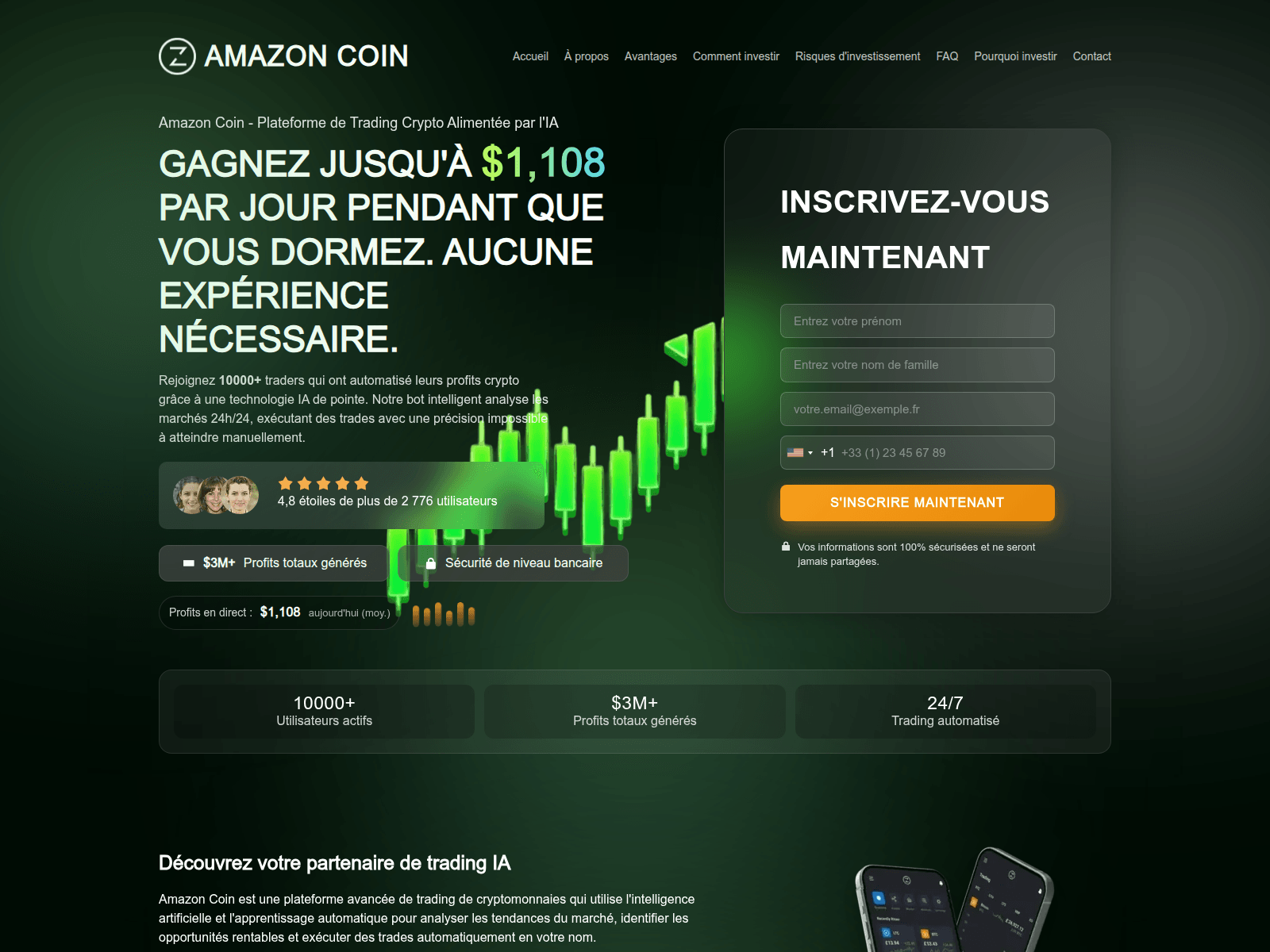 Screenshot of amazoncointrade.com