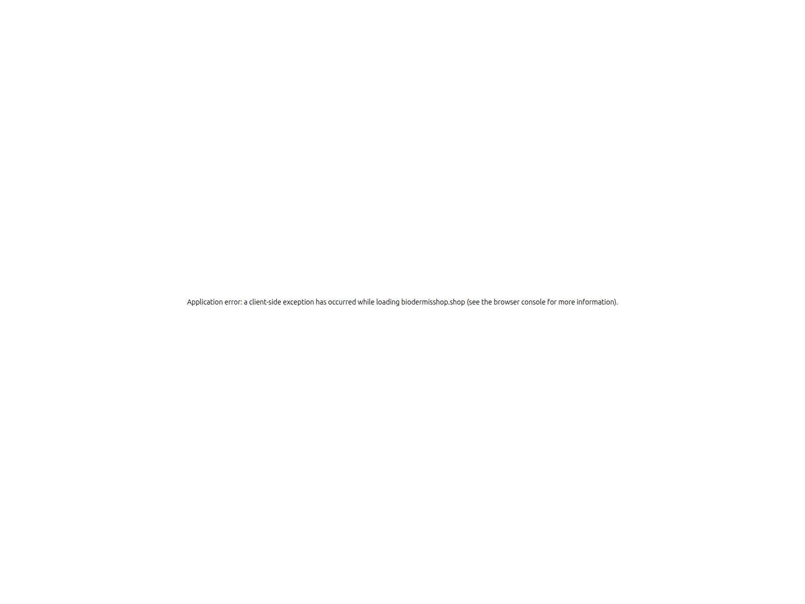 Screenshot of biodermisshop.shop