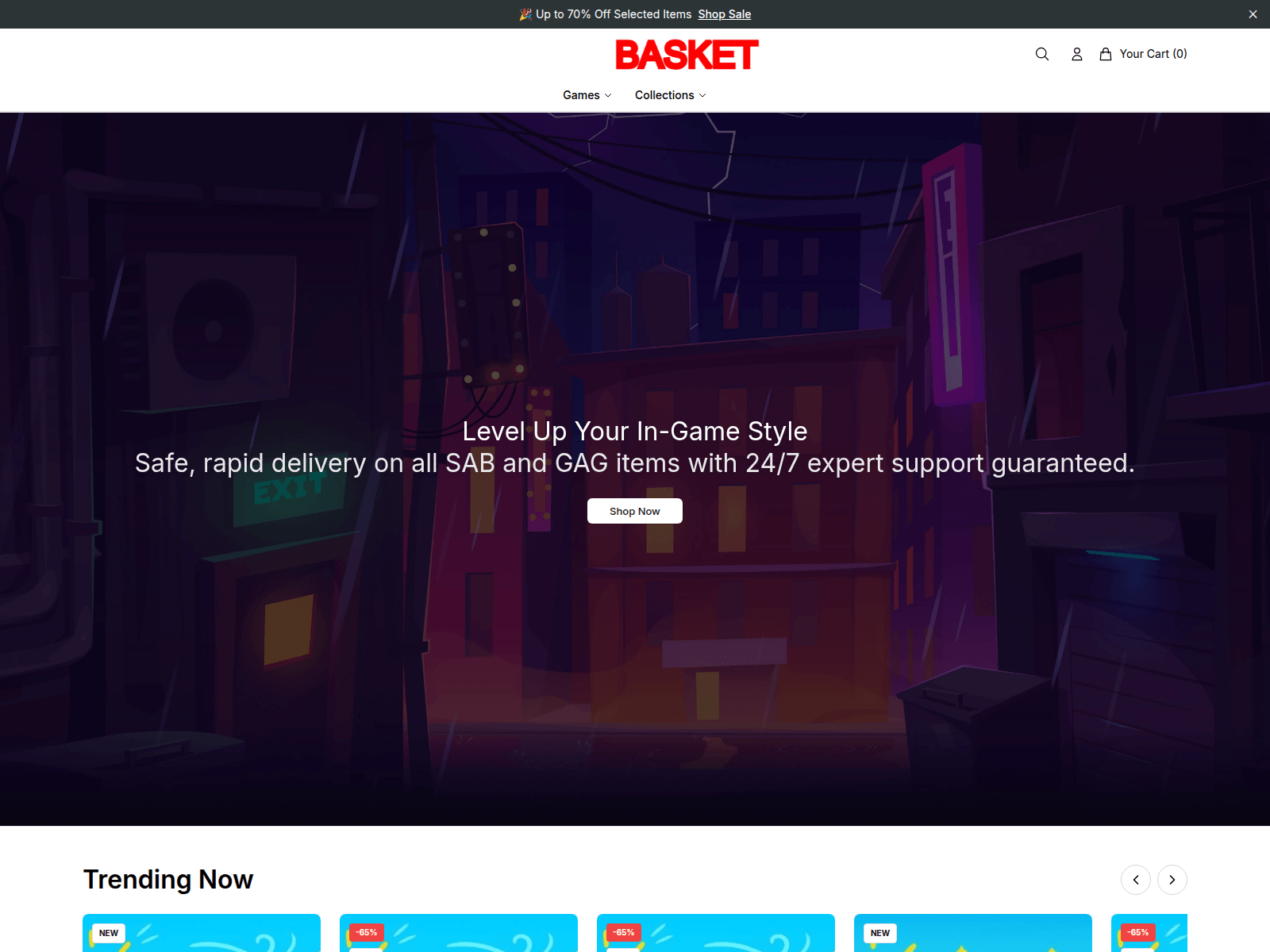 Снимок экрана bloxbasketselect.shop