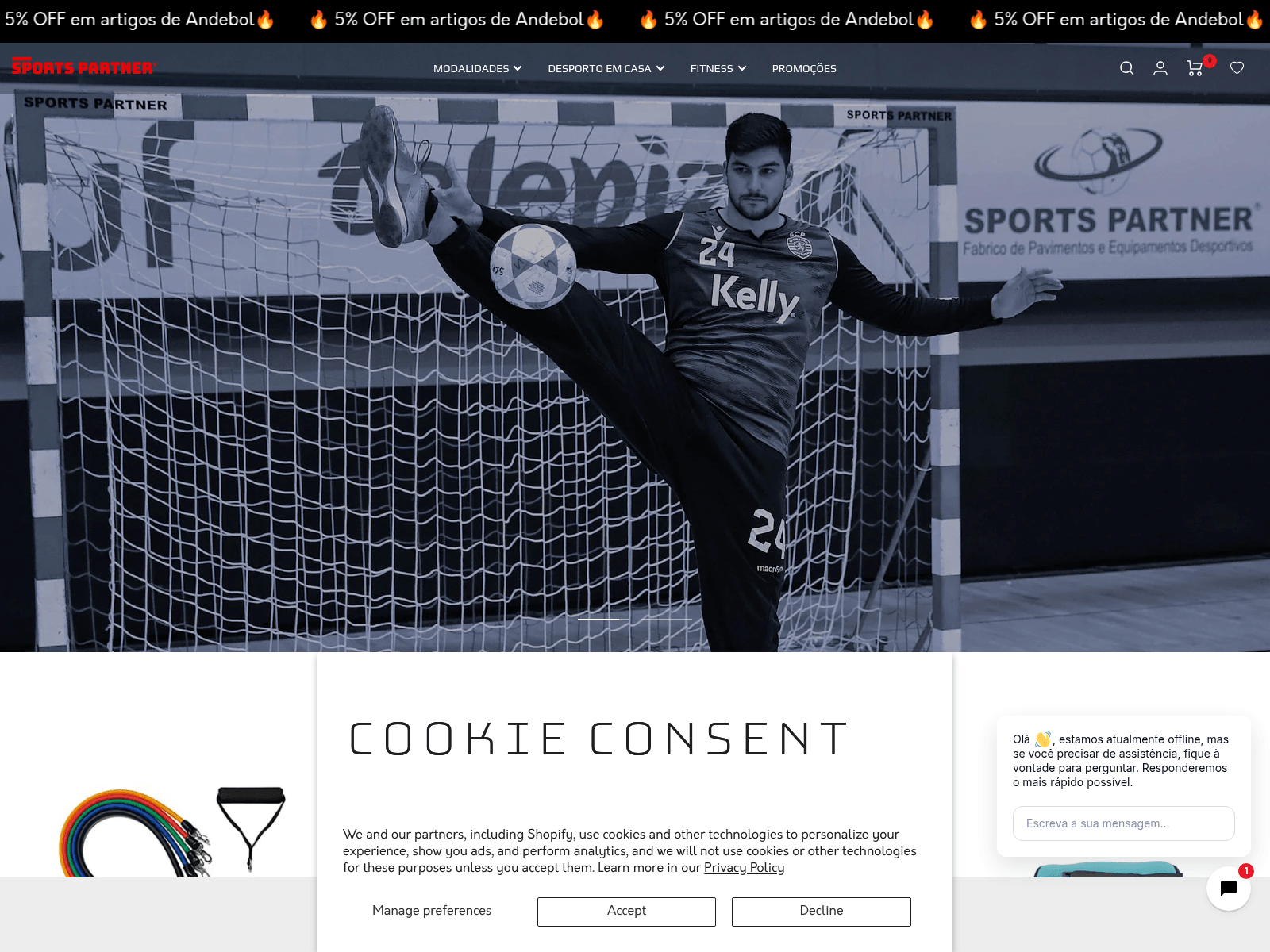 Screenshot of sportspartner.pt