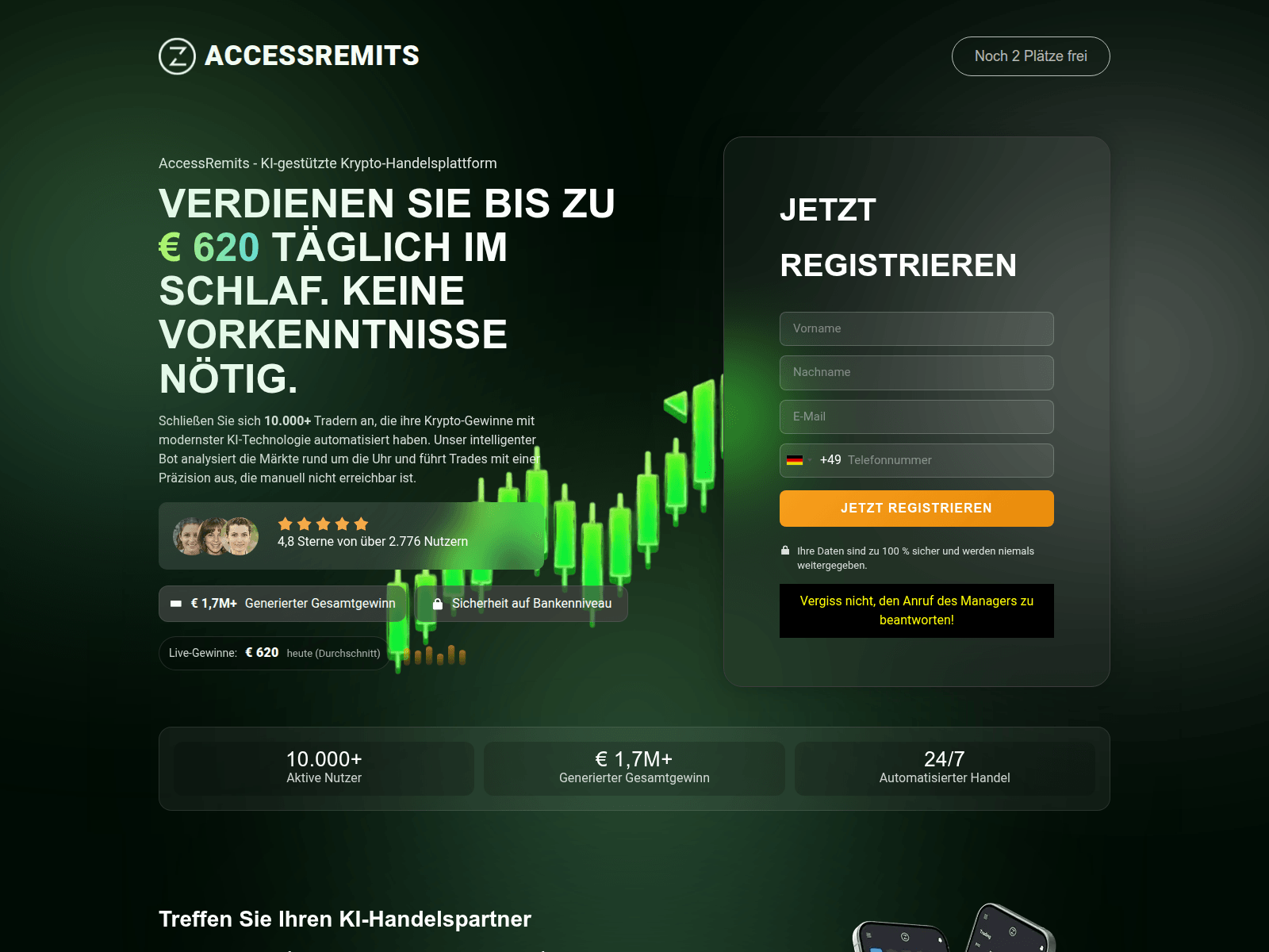 Screenshot of accessremits.net