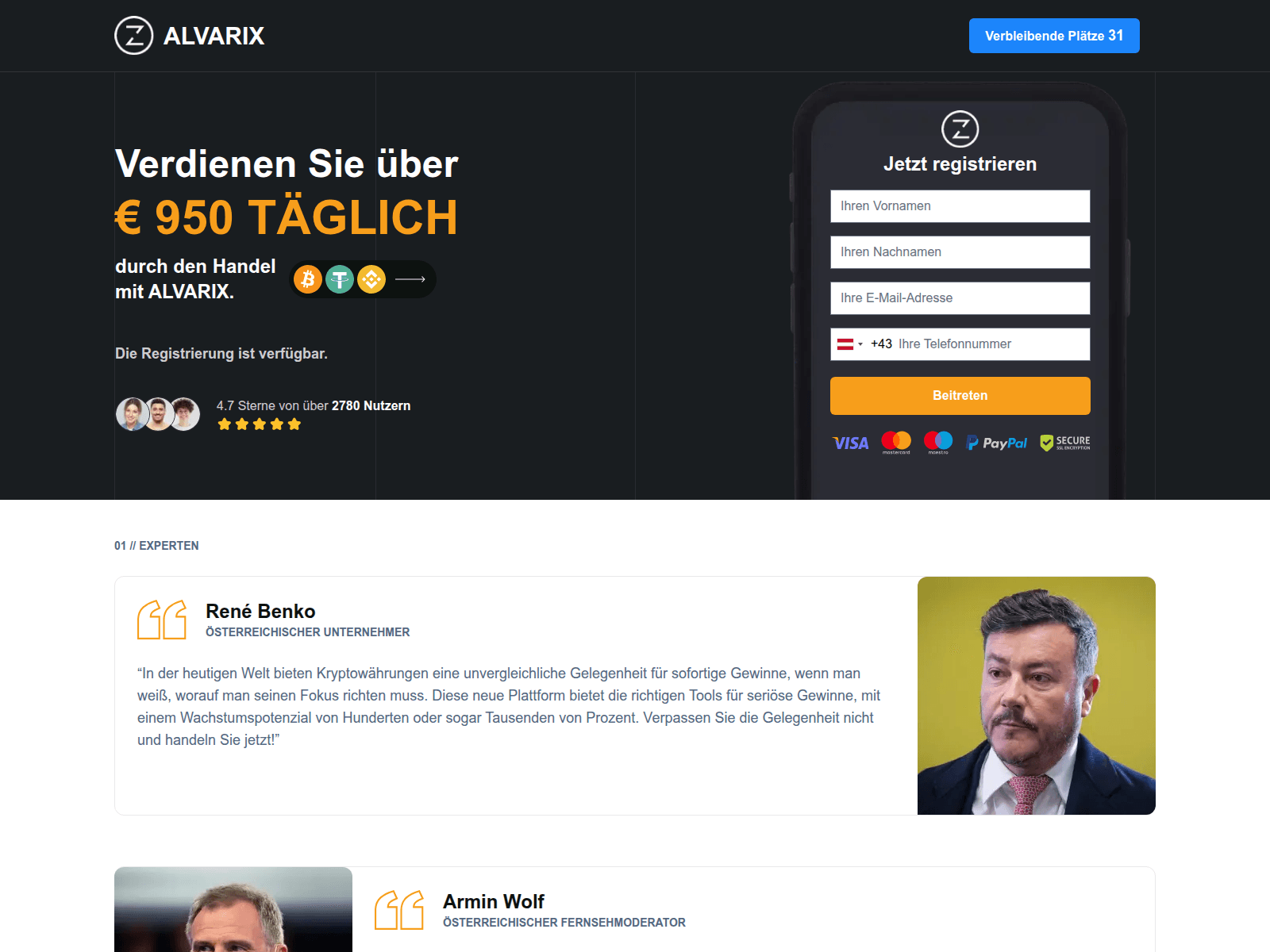 Screenshot of alvarix.net