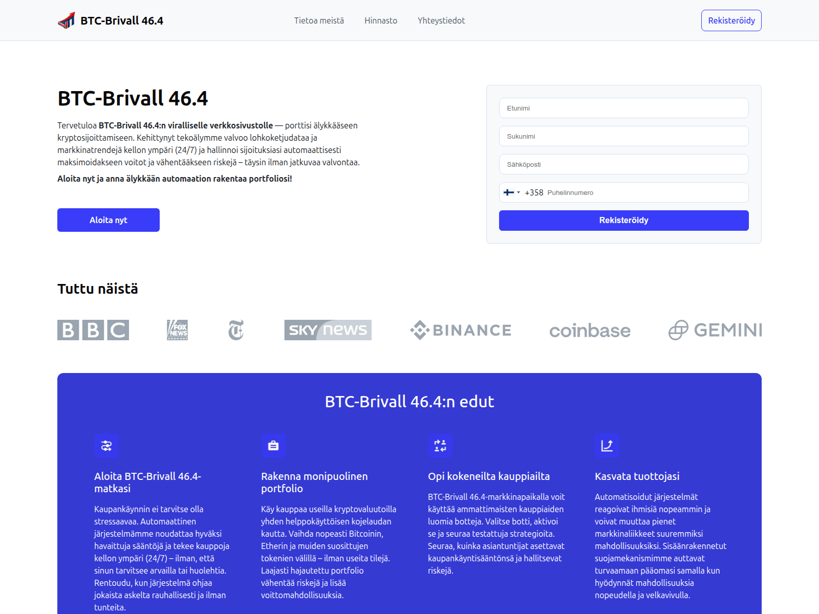 Screenshot von btcbrivall464.net